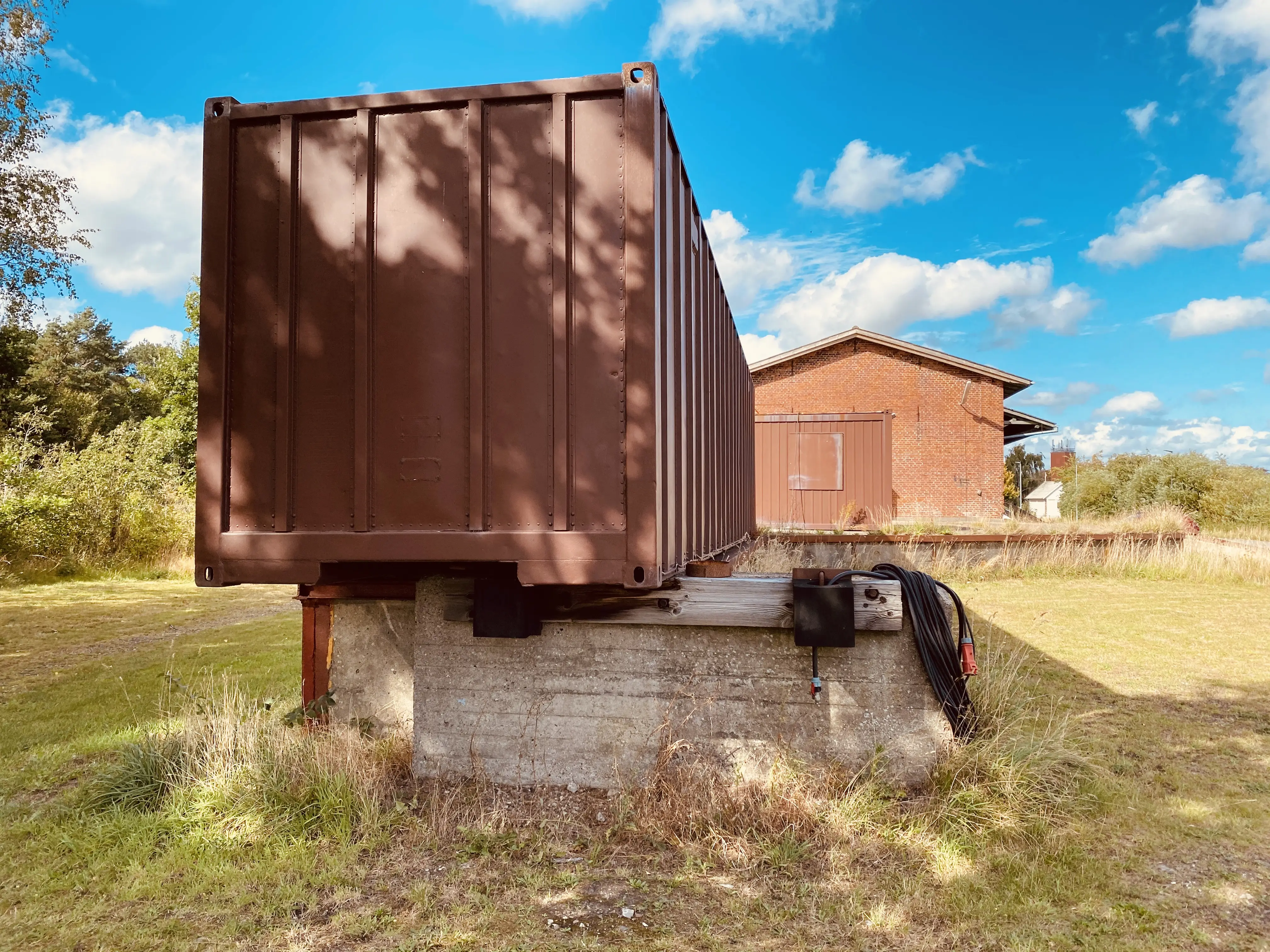 Billede af Tønder H Stations læsserampe. Billede af Tønder H Stations læsserampe.