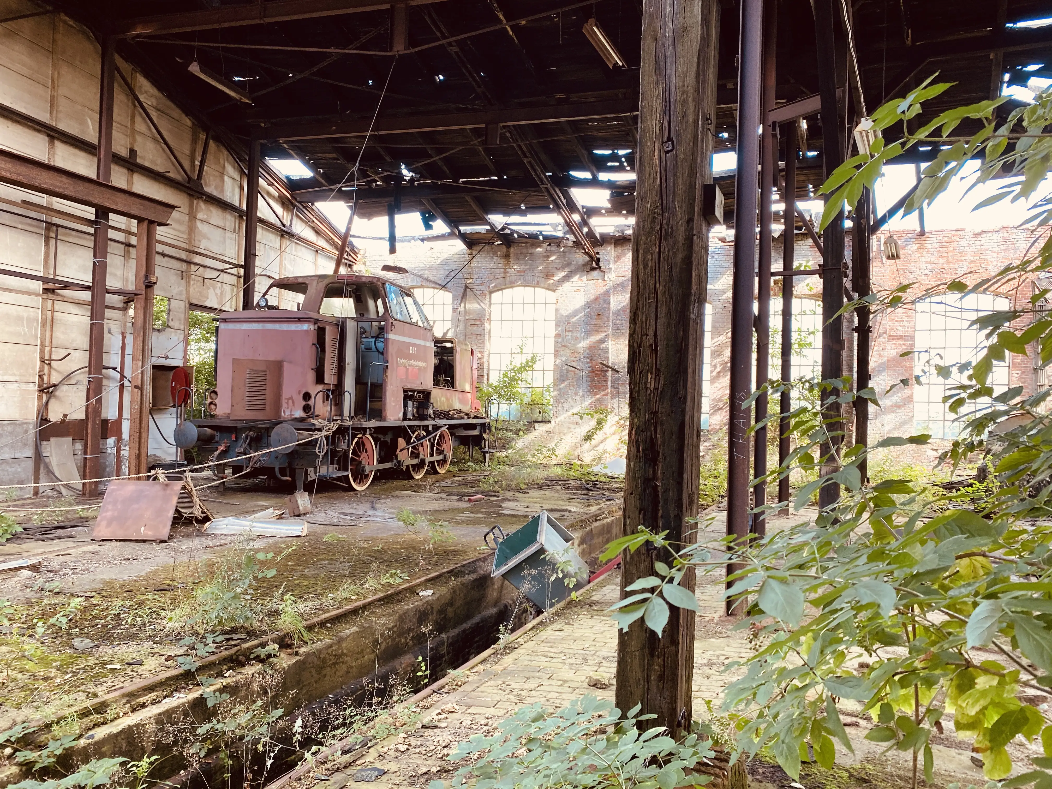 Billede af Tønder H Stations remise. Billede af Tønder H Stations remise.