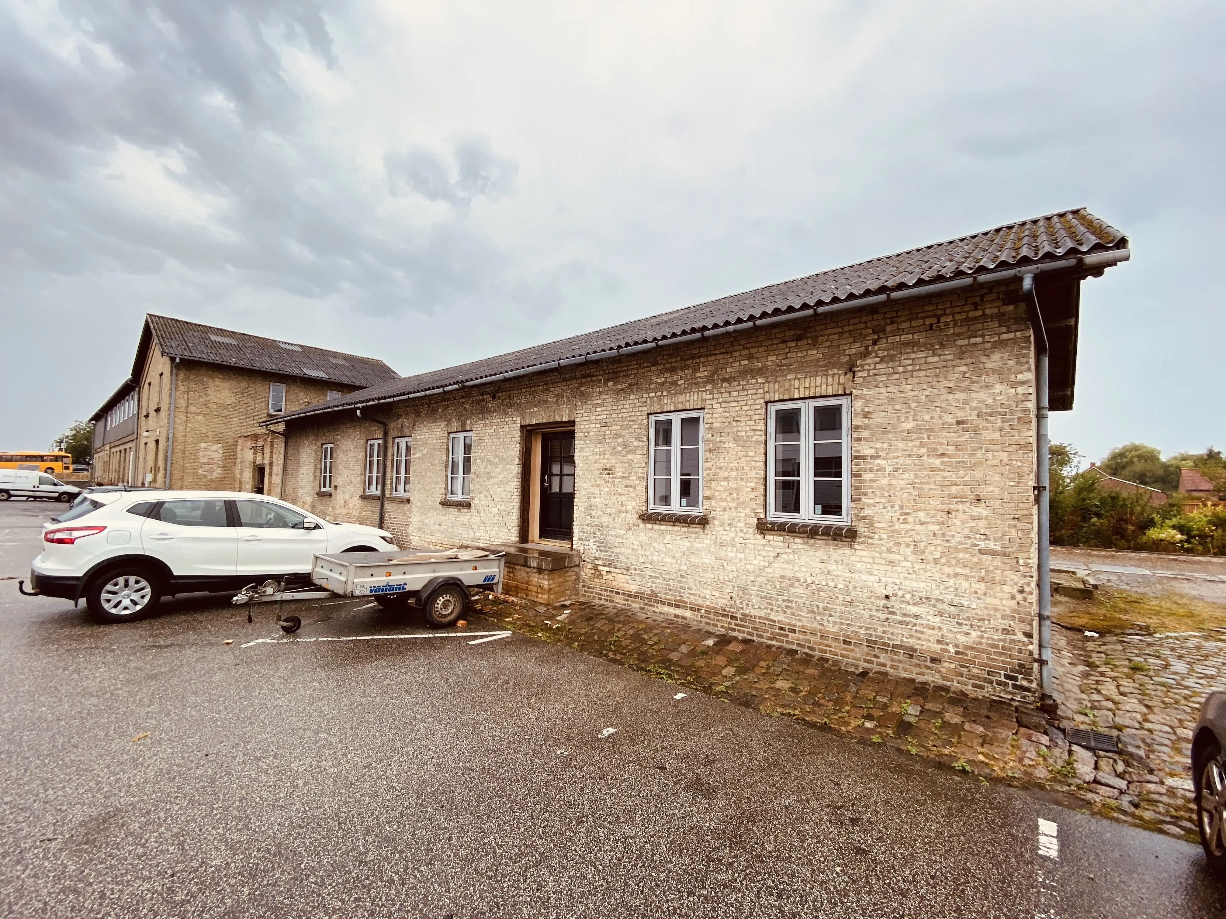 Billede af Vordingborg Stations varehus. Billede af Vordingborg Stations varehus.