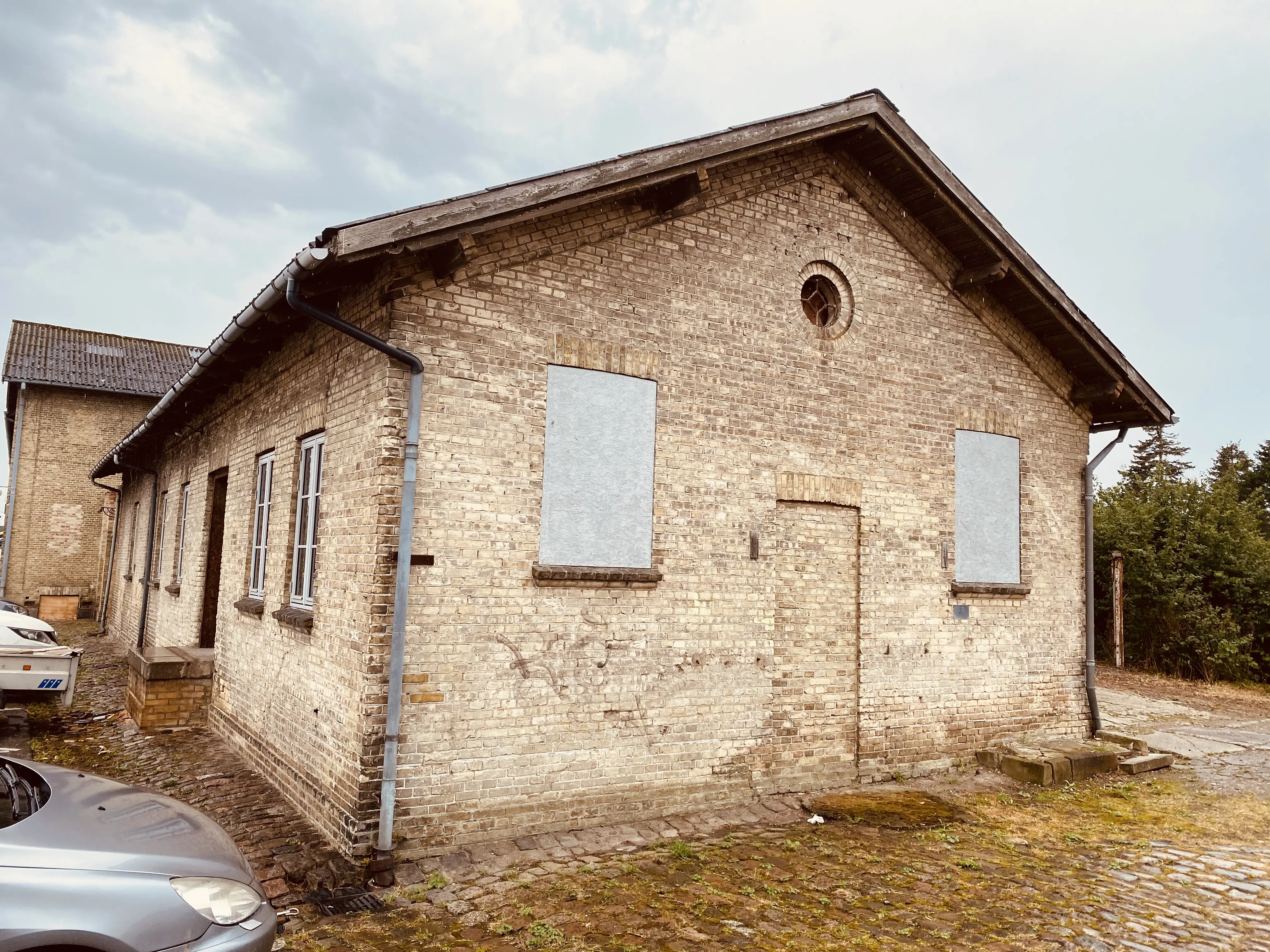 Billede af Vordingborg Stations varehus. Billede af Vordingborg Stations varehus.