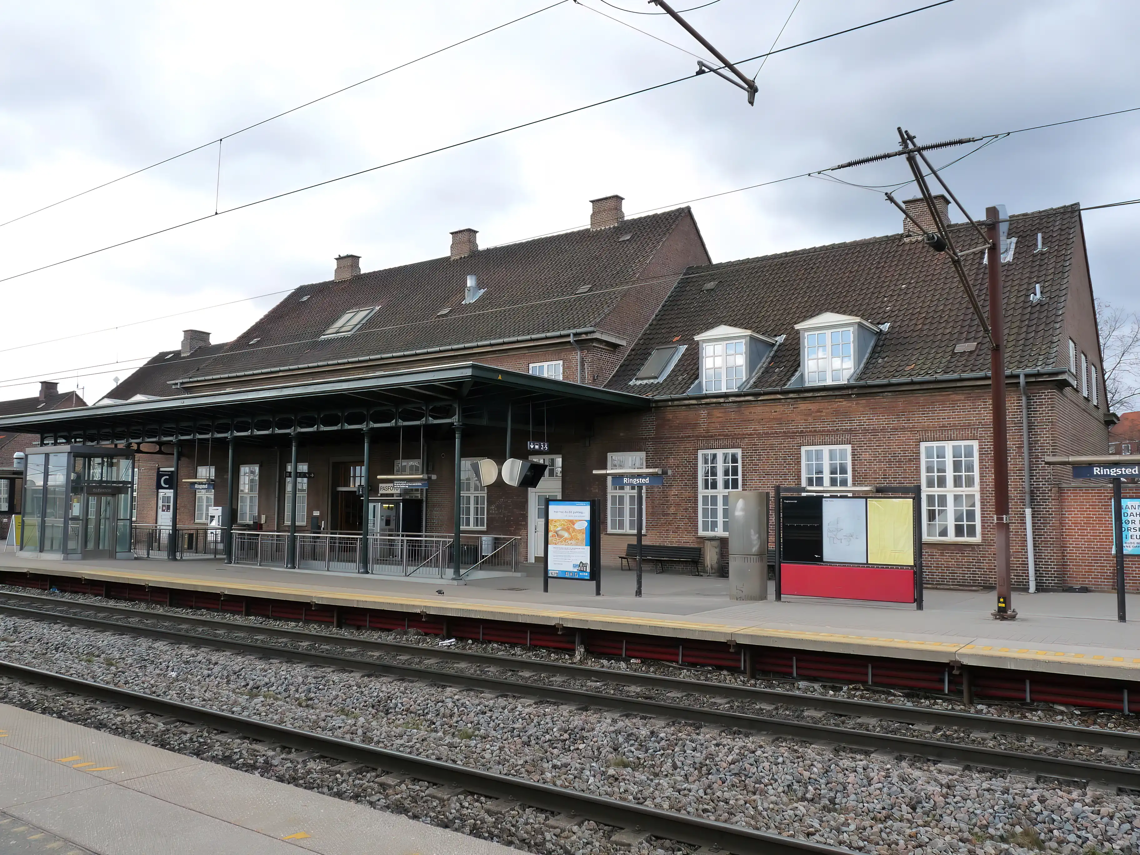 Billede af Ringsted Station.