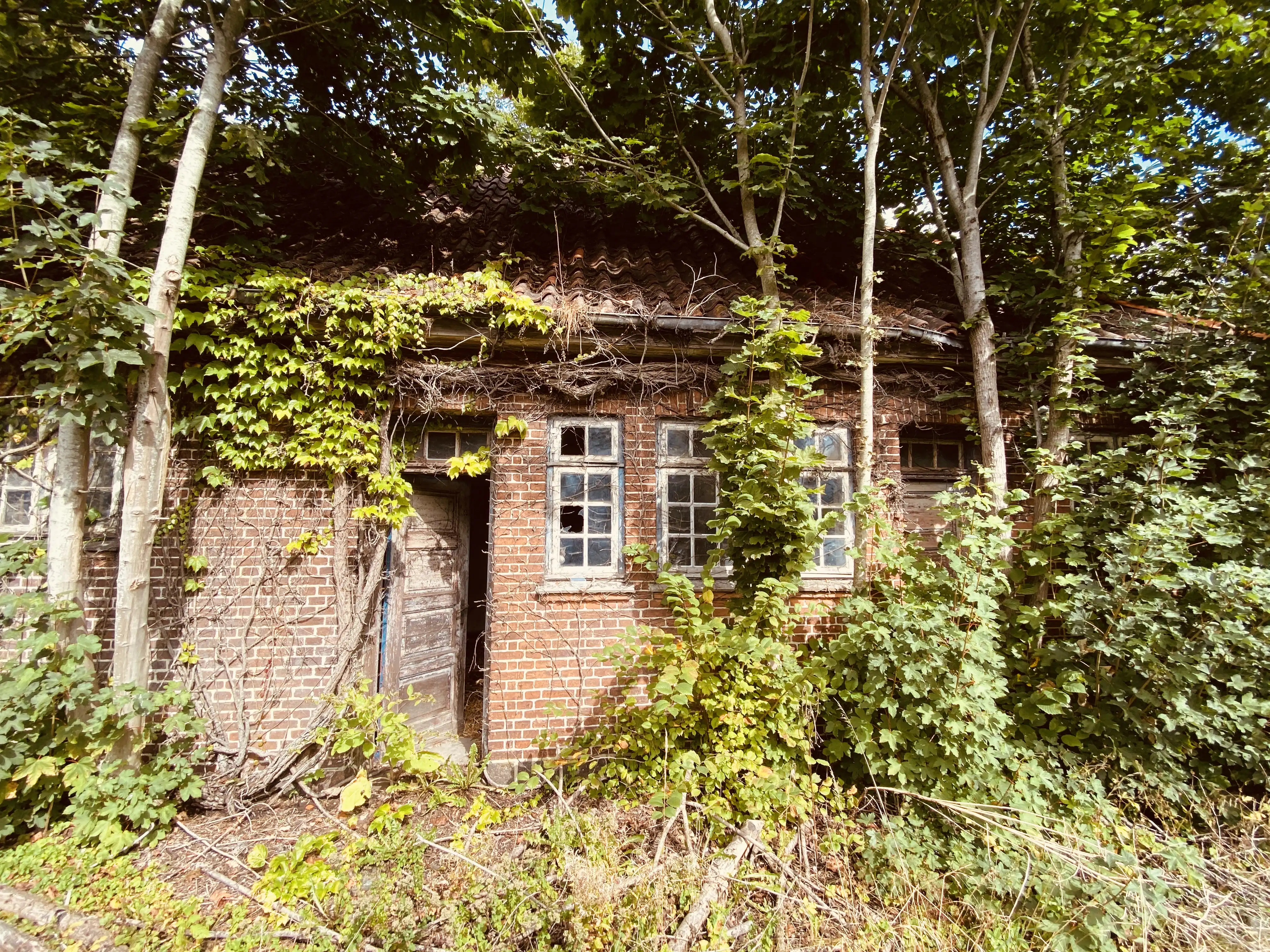 Billede af Skalbjerg Stations varehus.