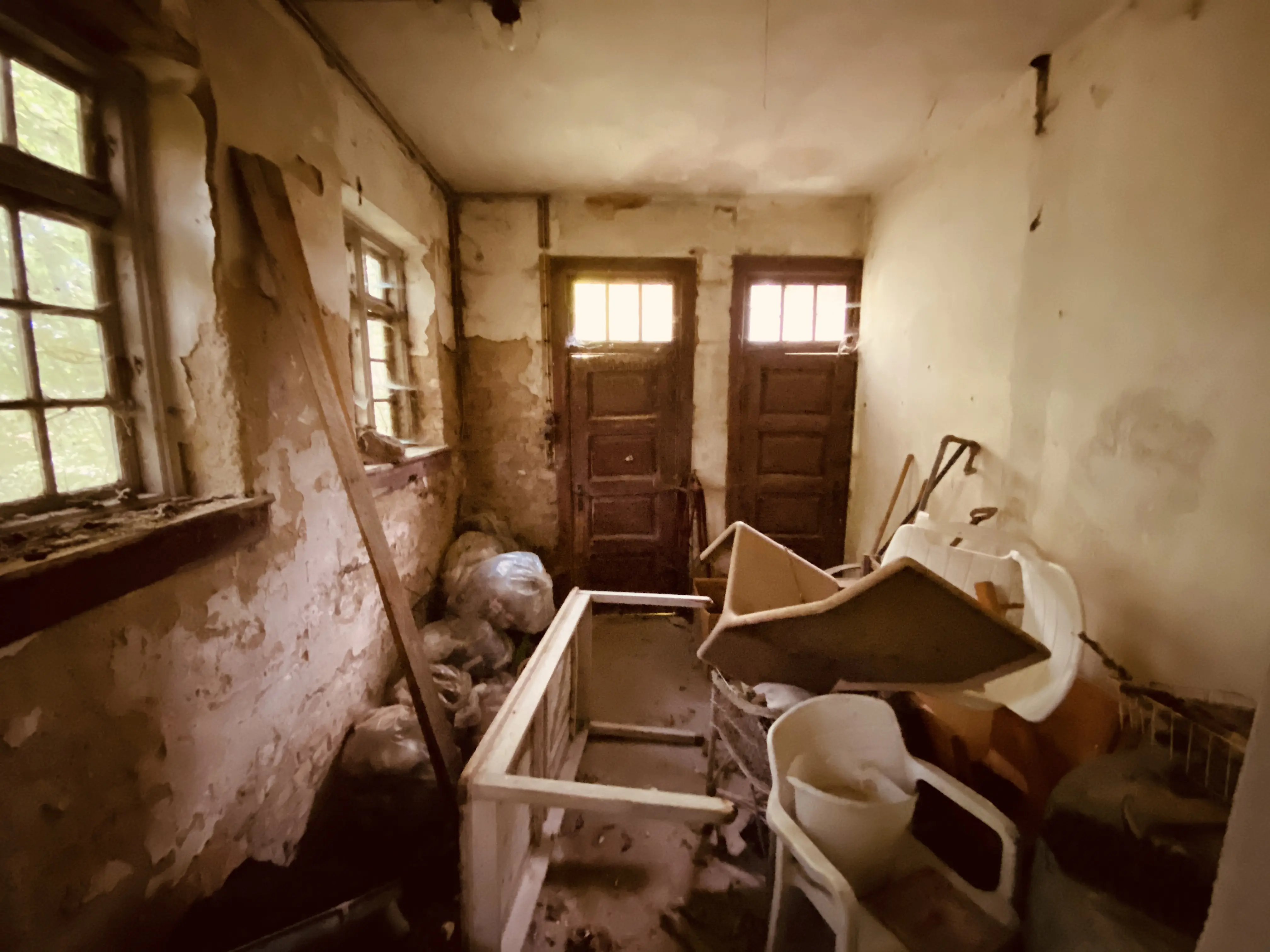 Billede af Skalbjerg Stations varehus.