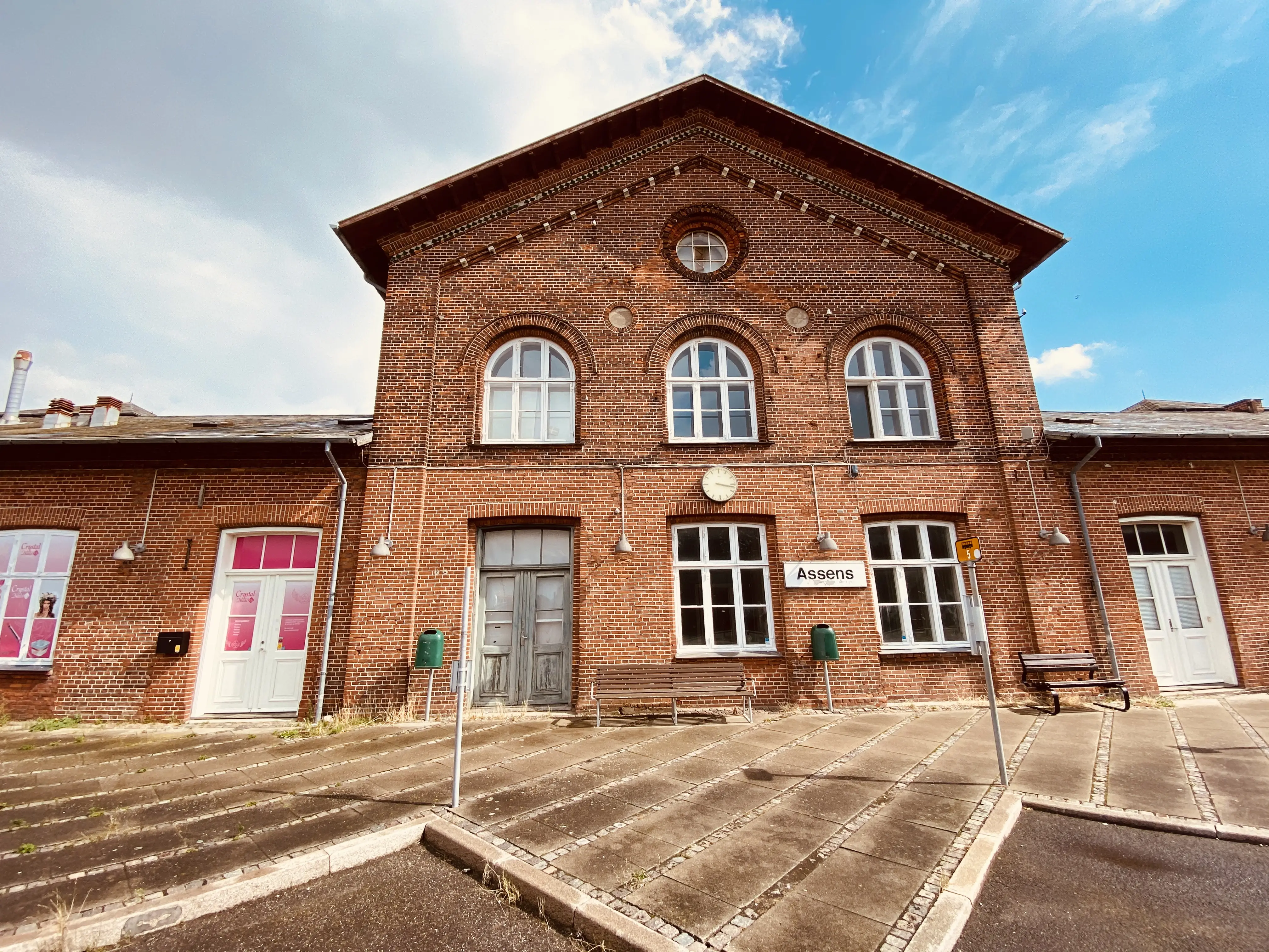 Billede af Assens Station. Billede af Assens Station.