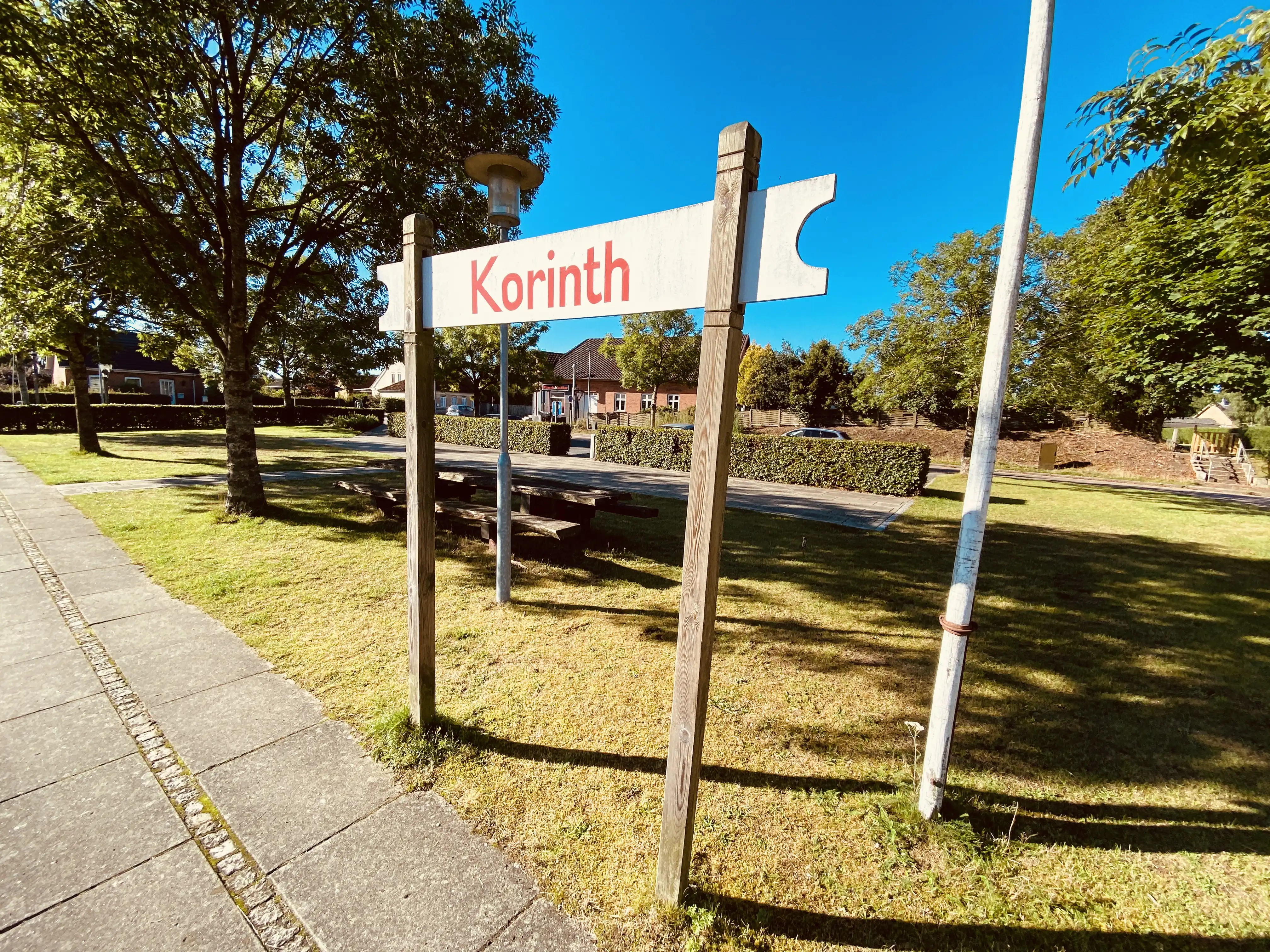 Billede af Korinth Station. Billede af Korinth Station.