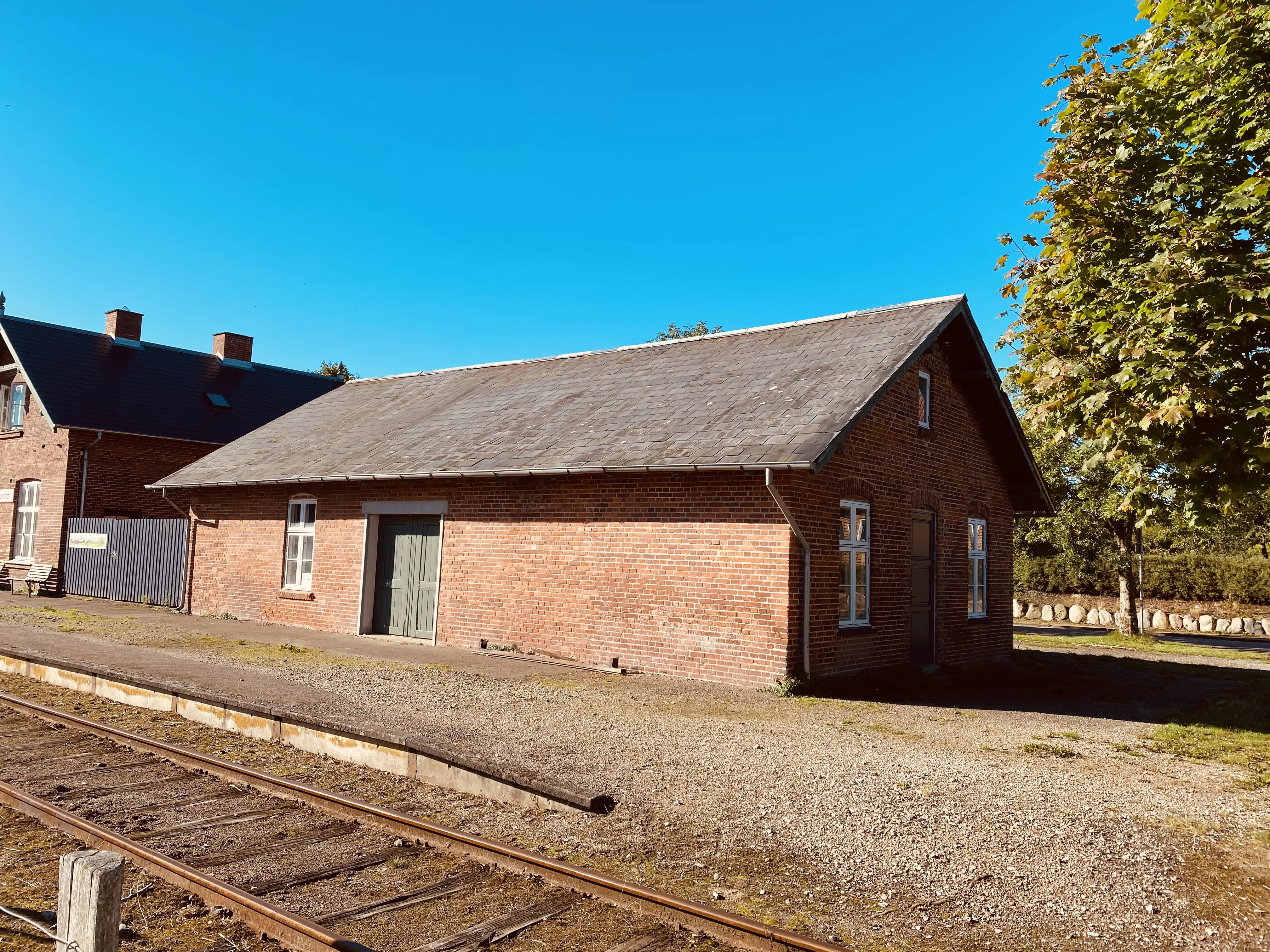 Billede af Korinth Stations varehus. Billede af Korinth Stations varehus.