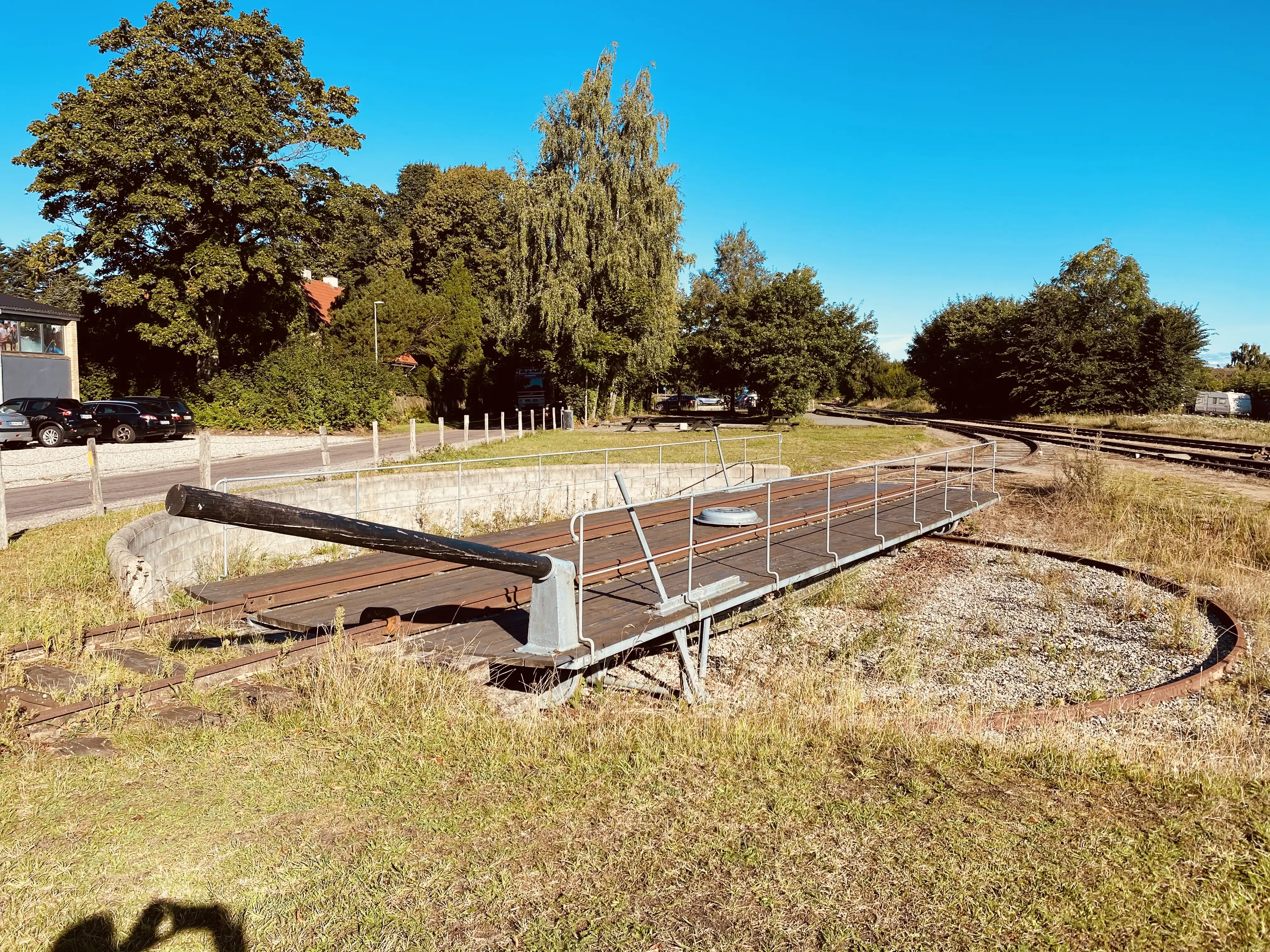 Billede af Korinth Stations drejeskive. Billede af Korinth Stations drejeskive.