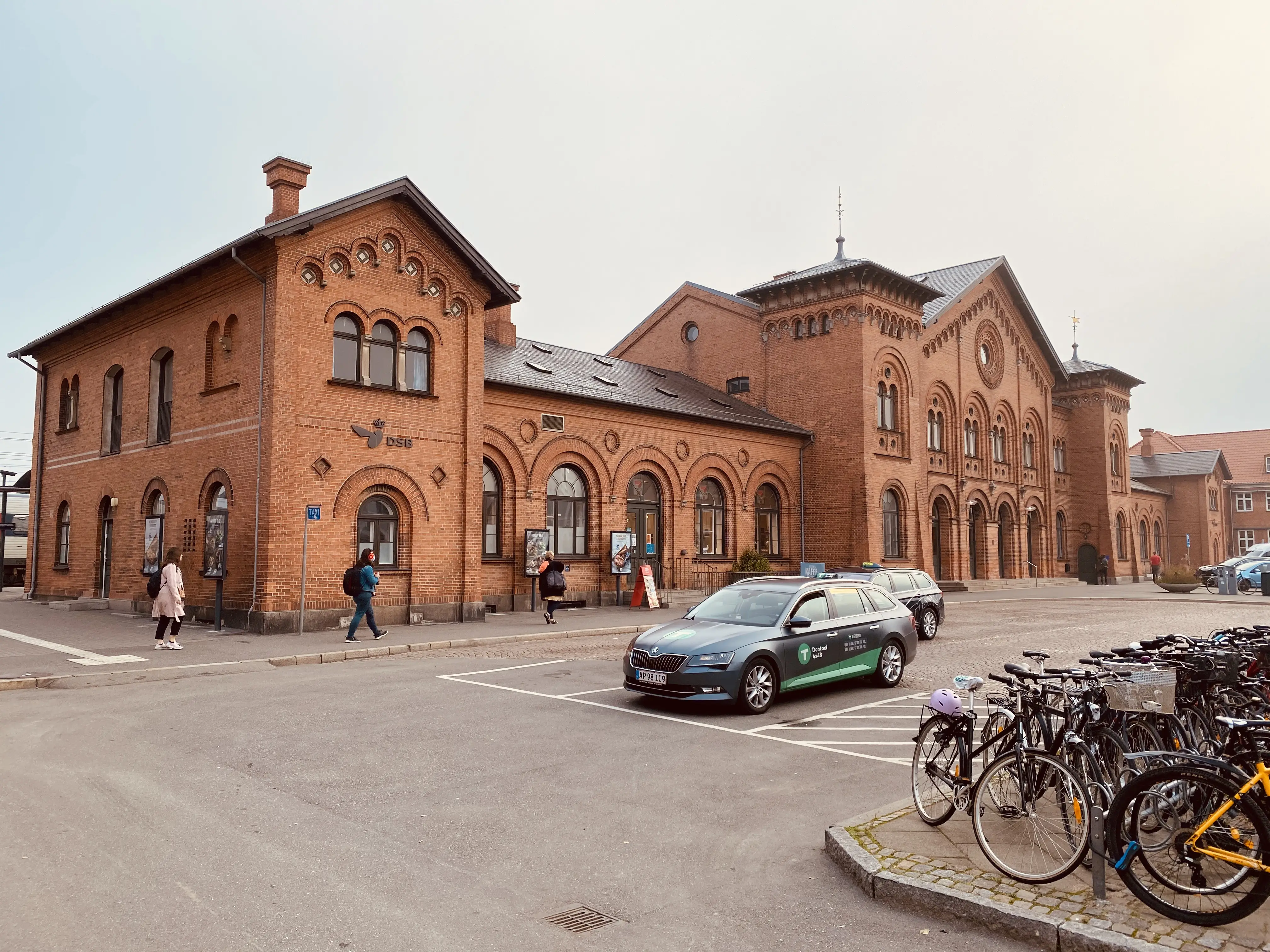 Billede af Slagelse Station.