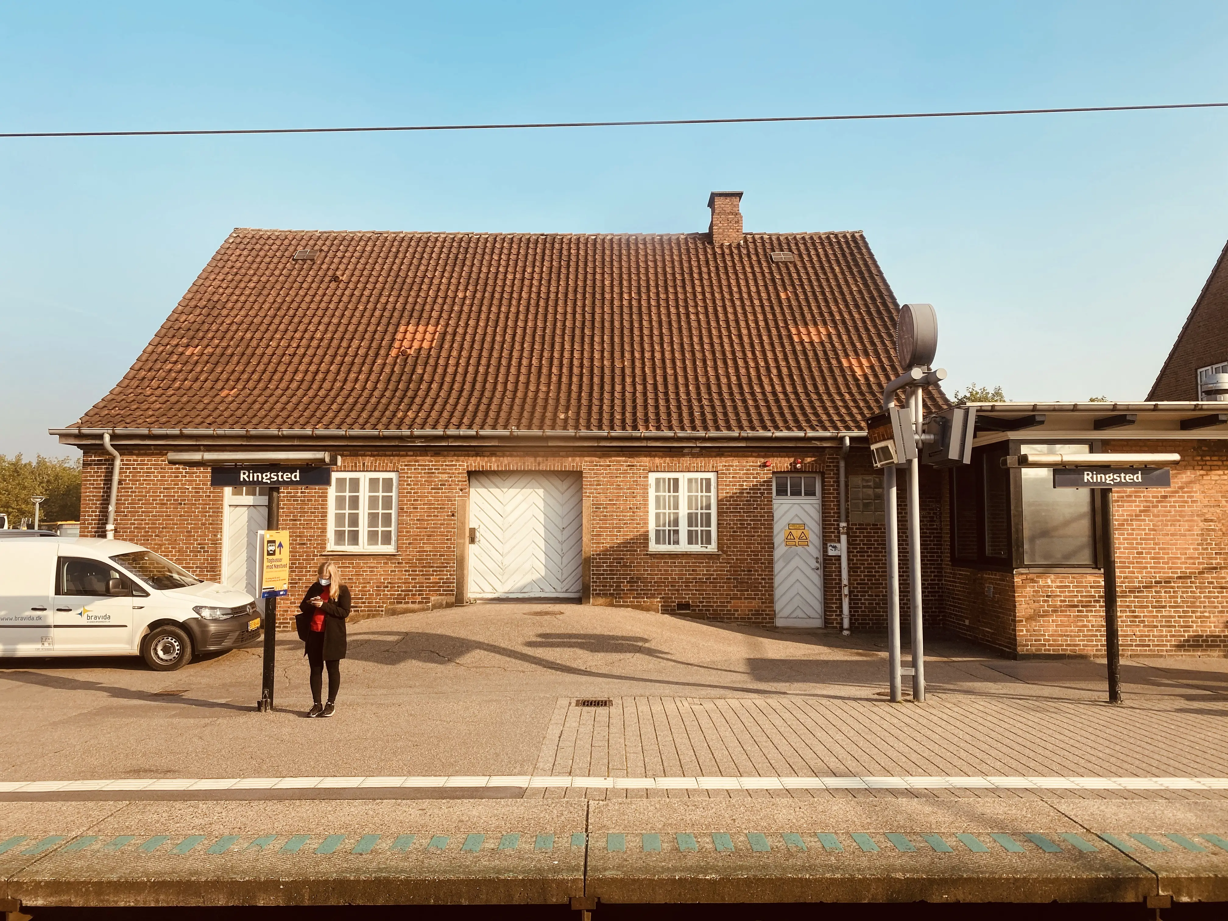Billede af Ringsted Station.