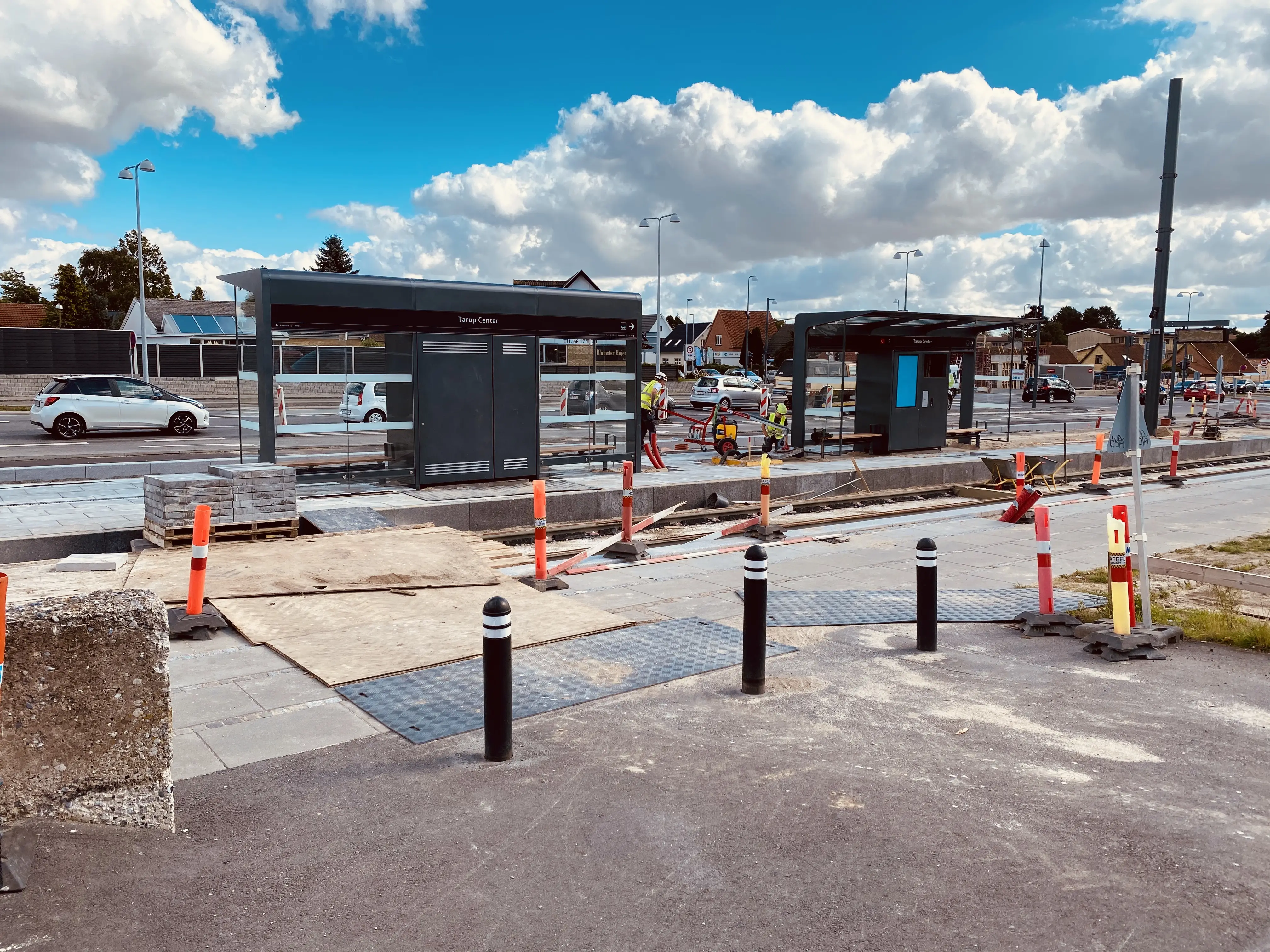 Billede af Tarup Center Letbanestation.