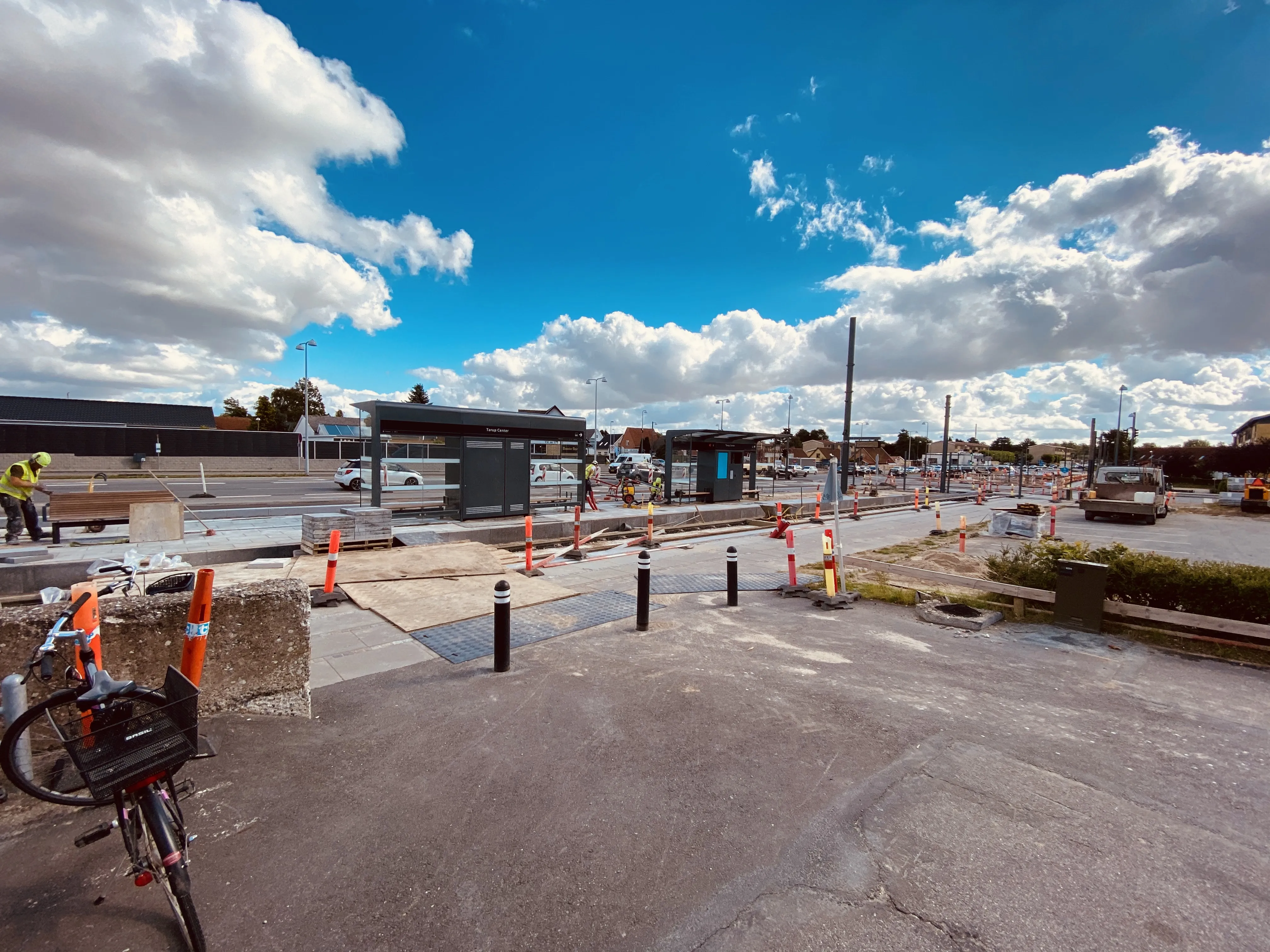 Billede af Tarup Center Letbanestation.