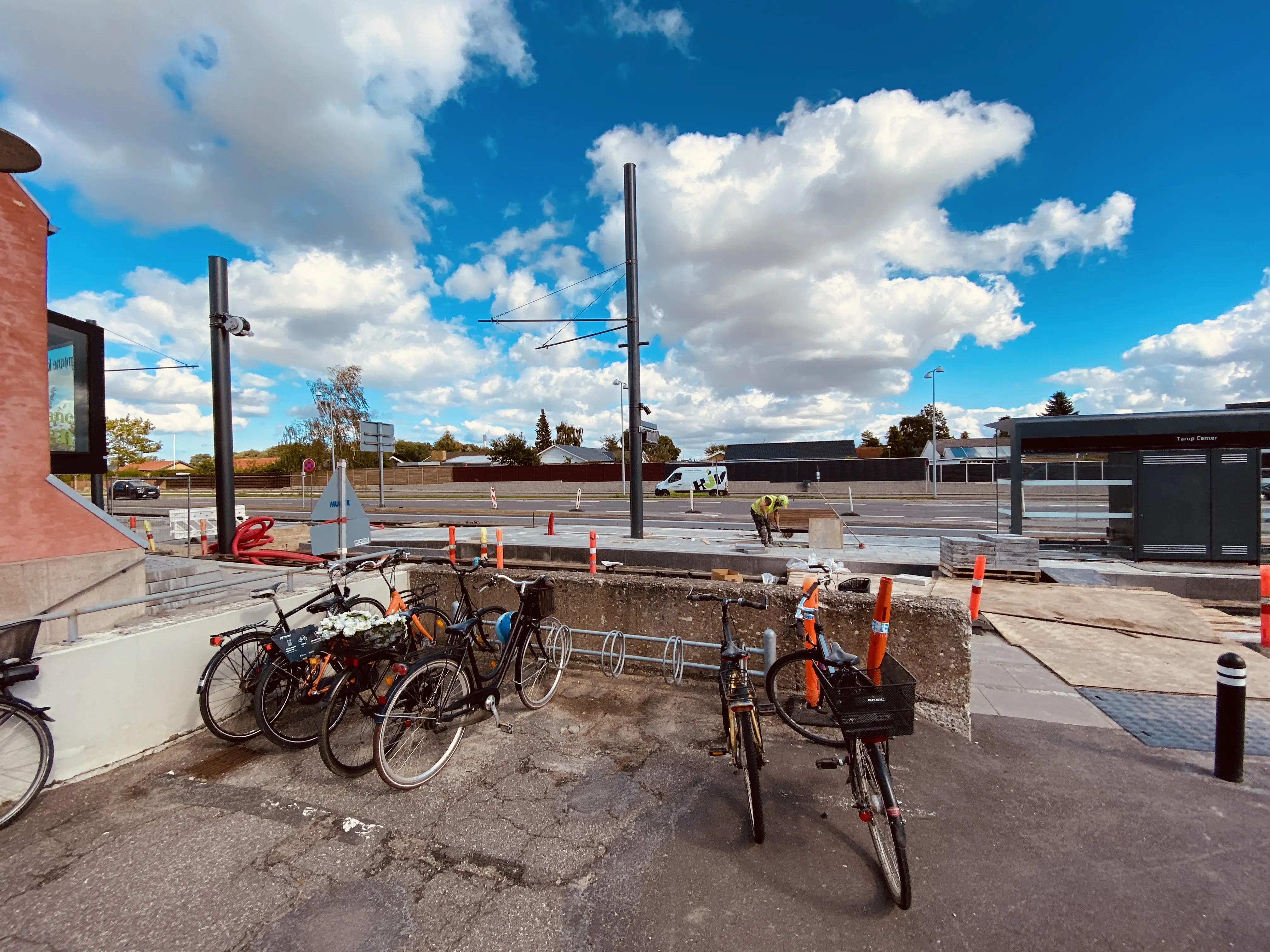 Billede af Tarup Center Letbanestation.