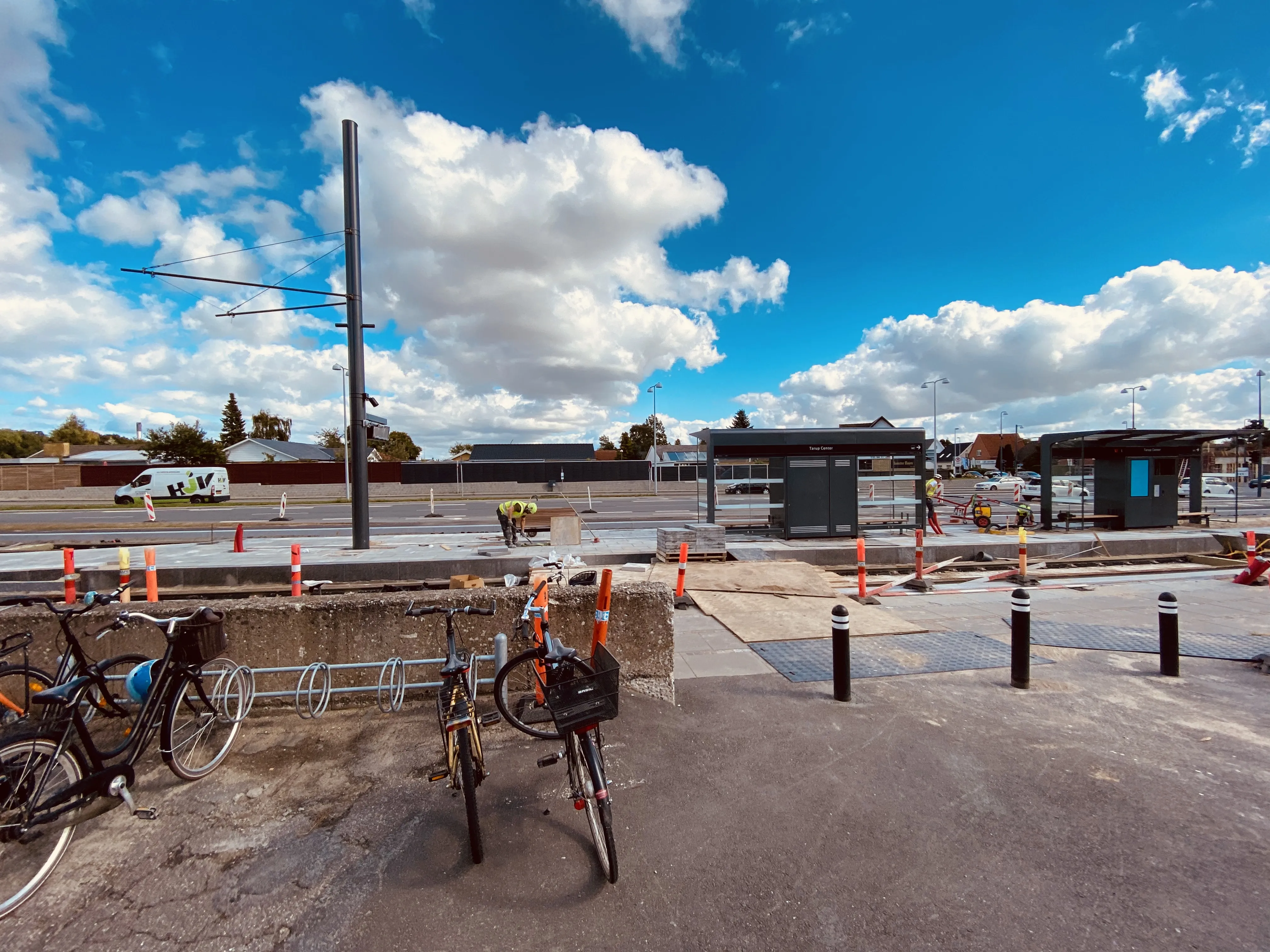 Billede af Tarup Center Letbanestation.