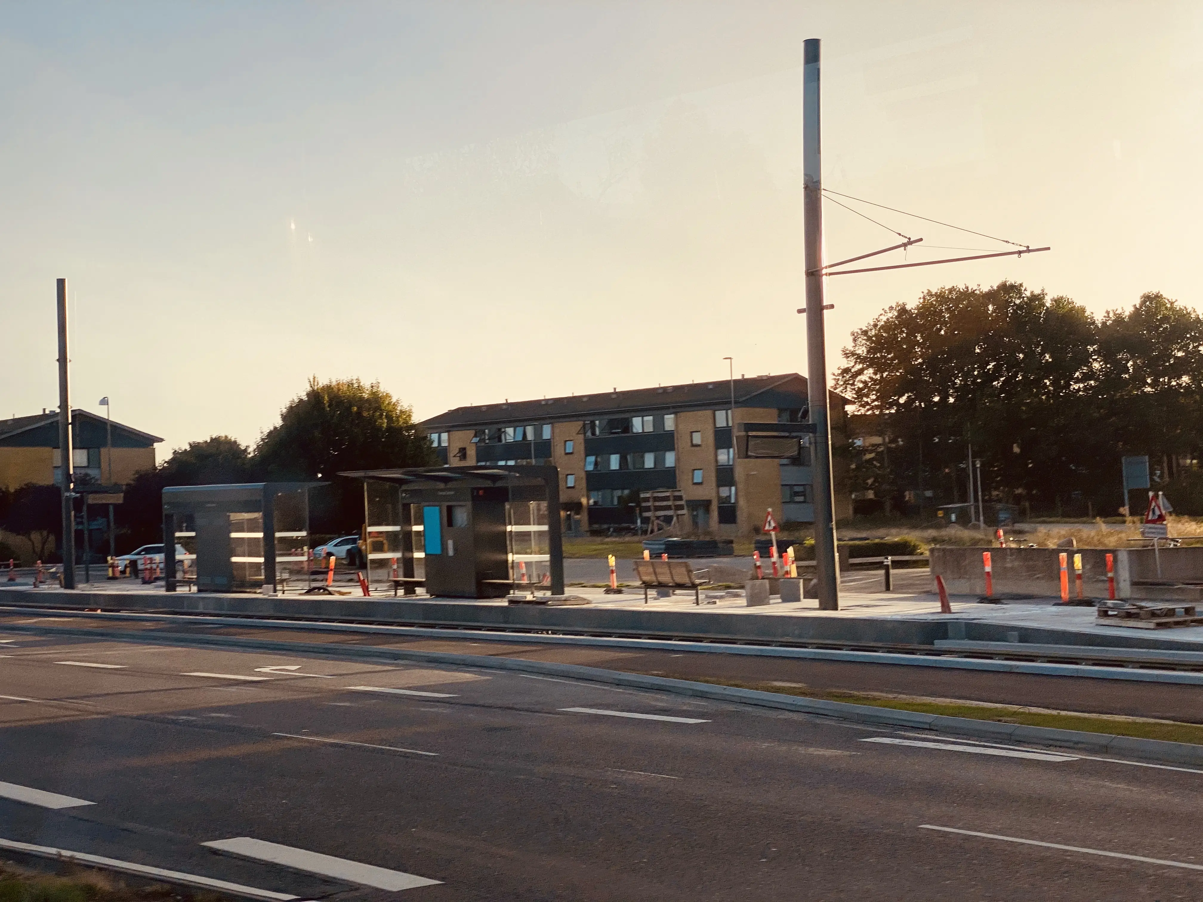 Billede af Tarup Center Letbanestation.