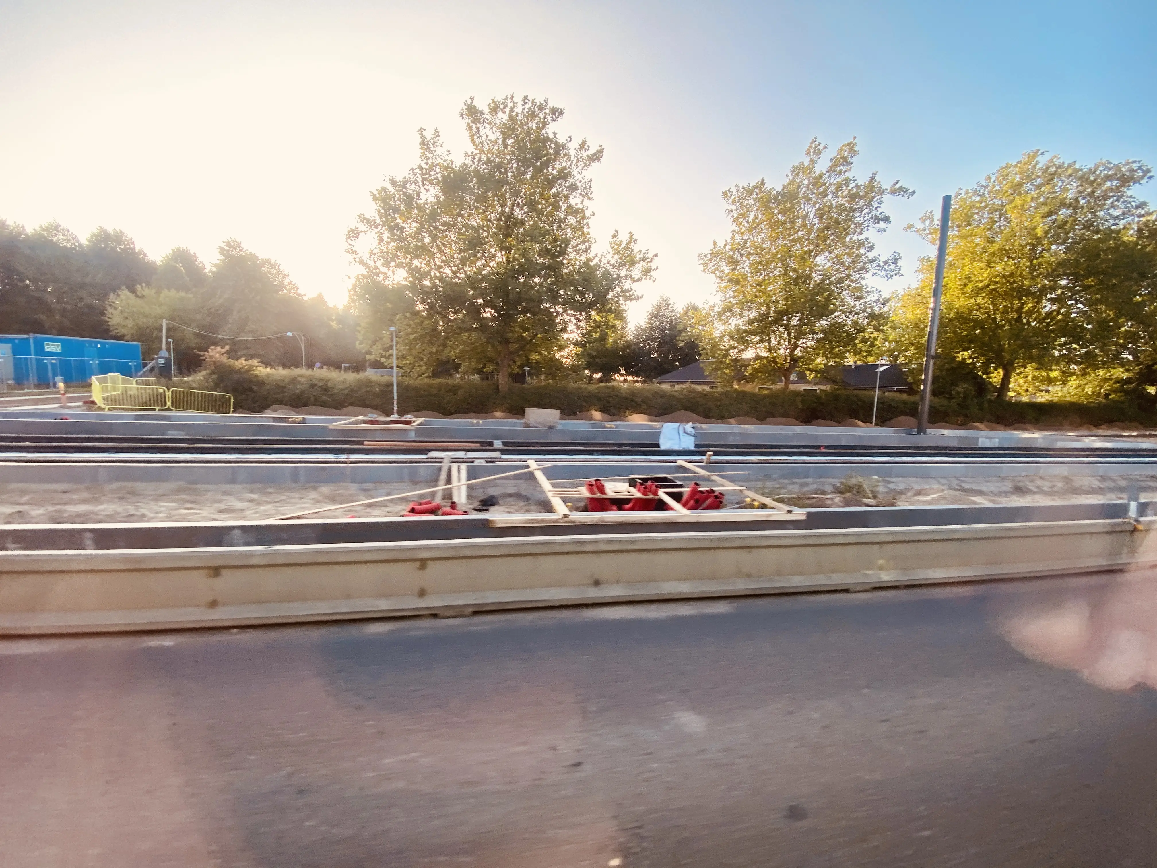 Billede af Højstrup Letbanestation.