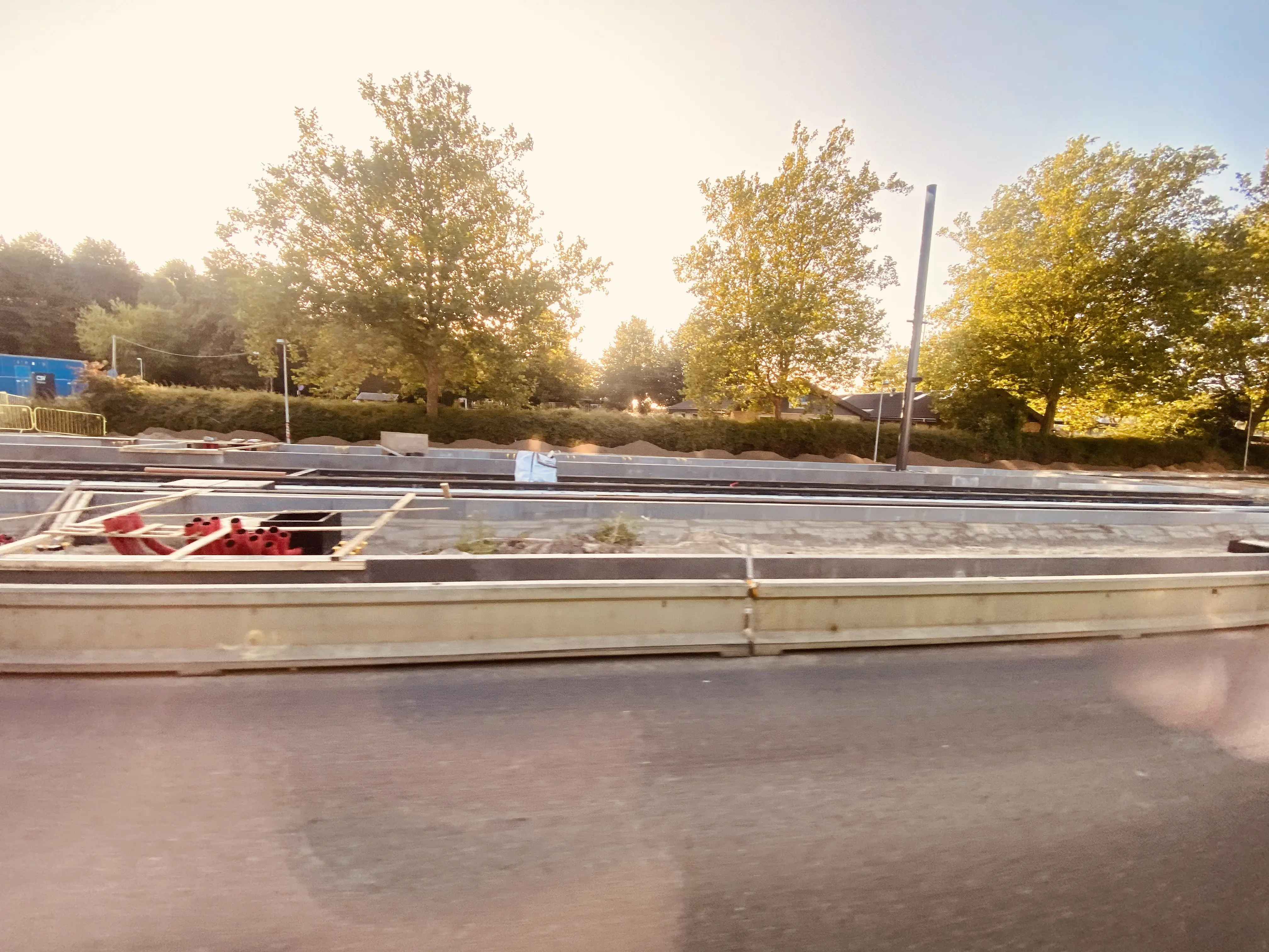 Billede af Højstrup Letbanestation.