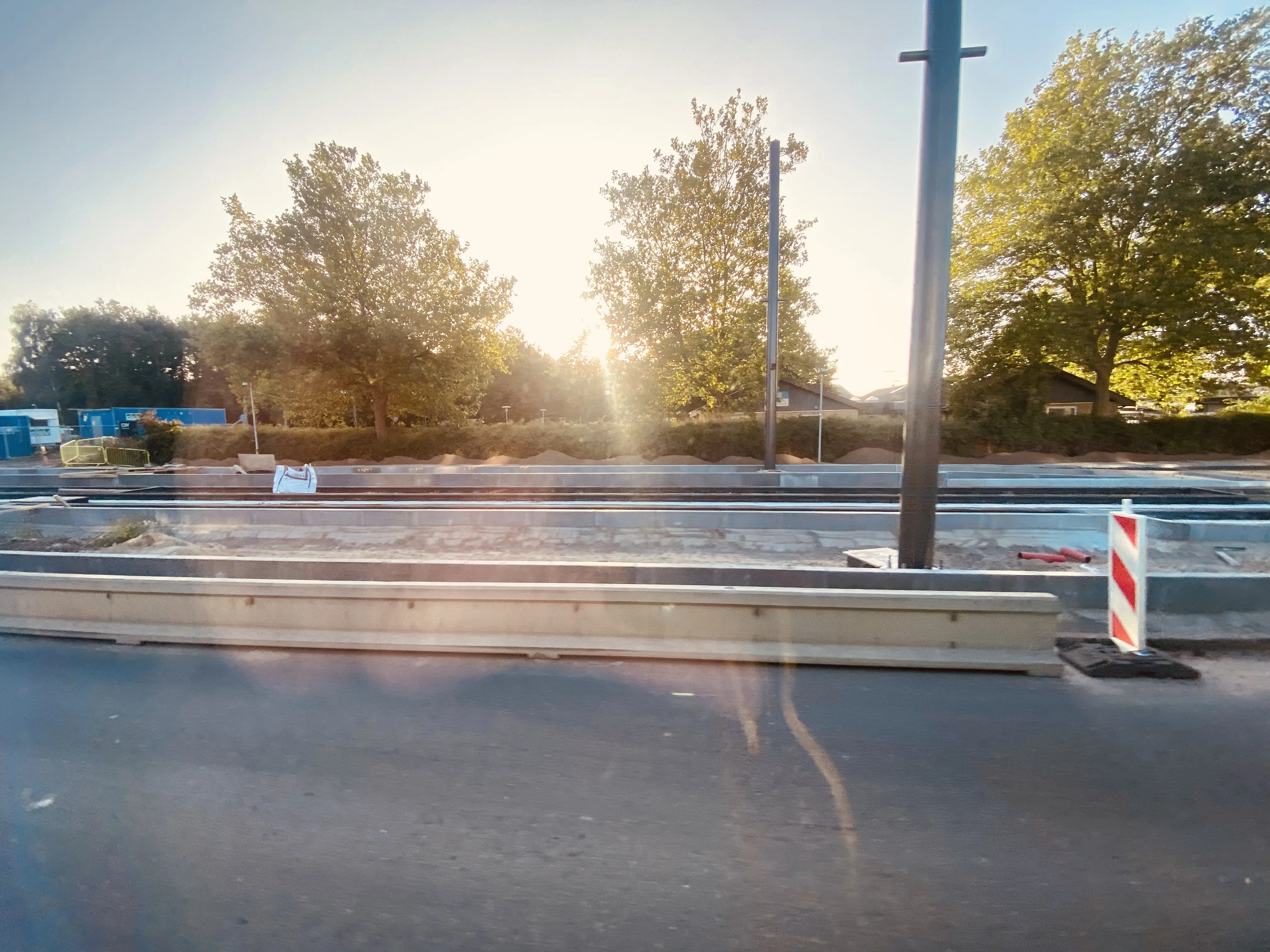 Billede af Højstrup Letbanestation.