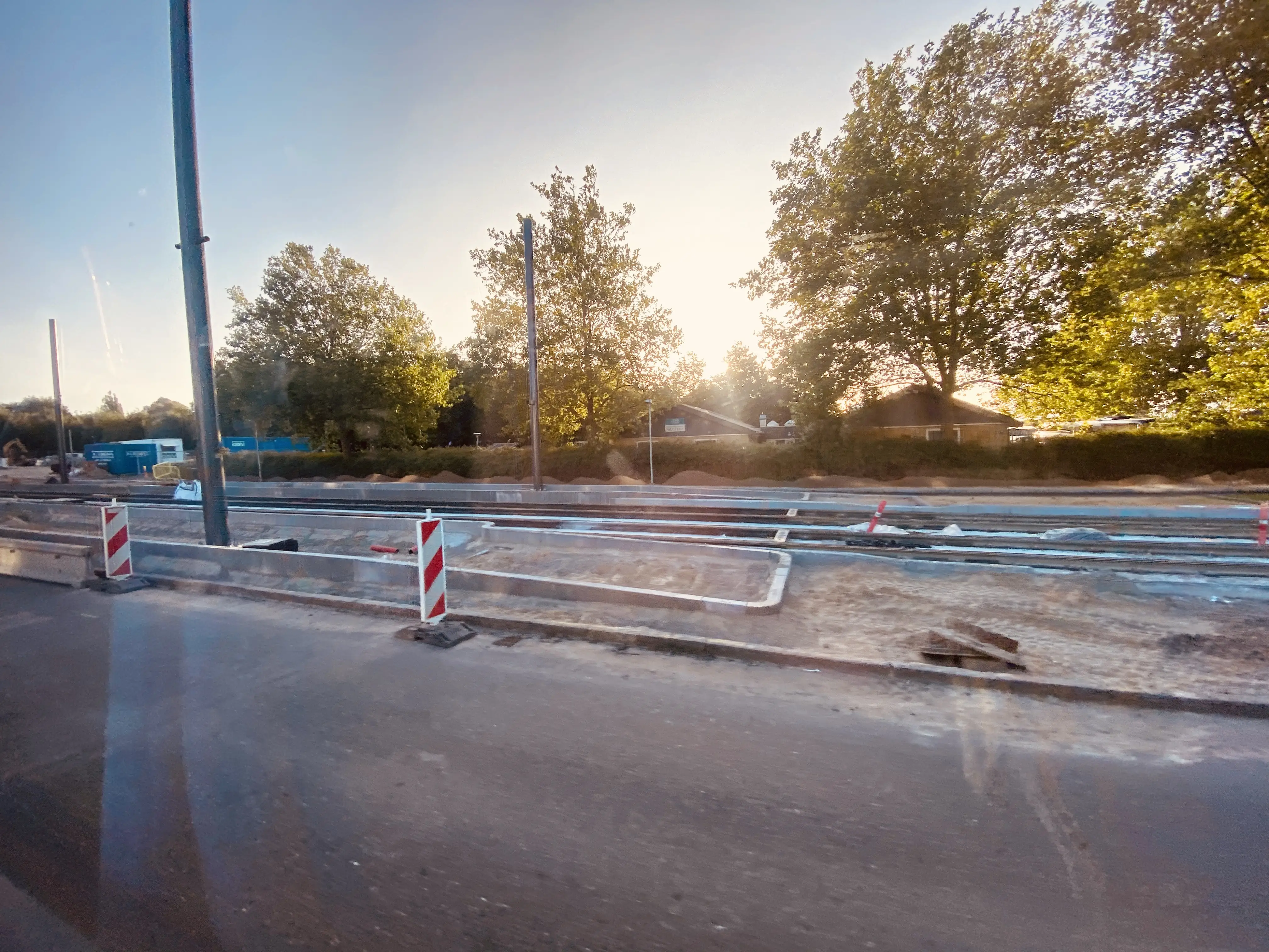 Billede af Højstrup Letbanestation.