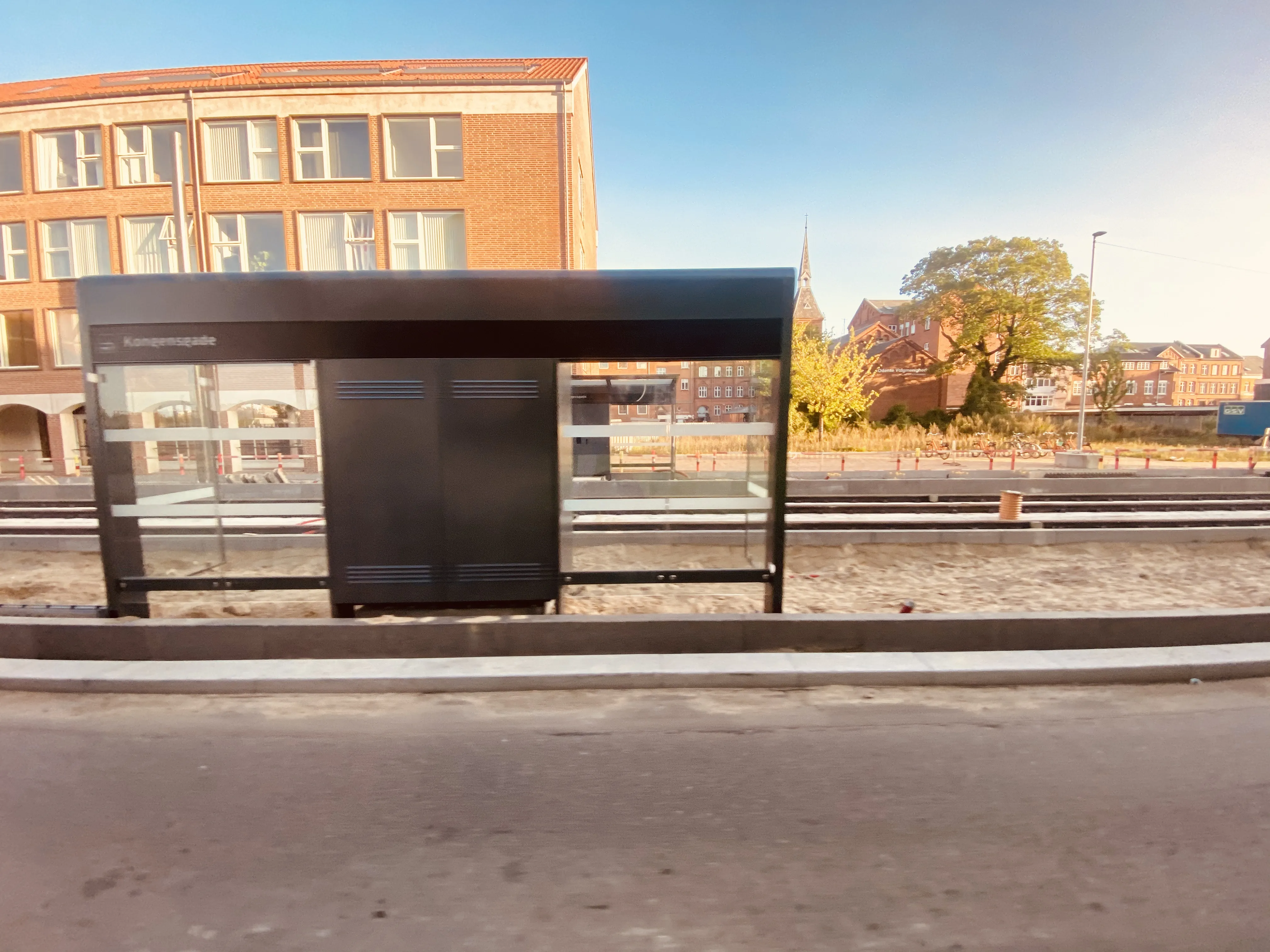 Billede af Kongensgade Letbanestation.