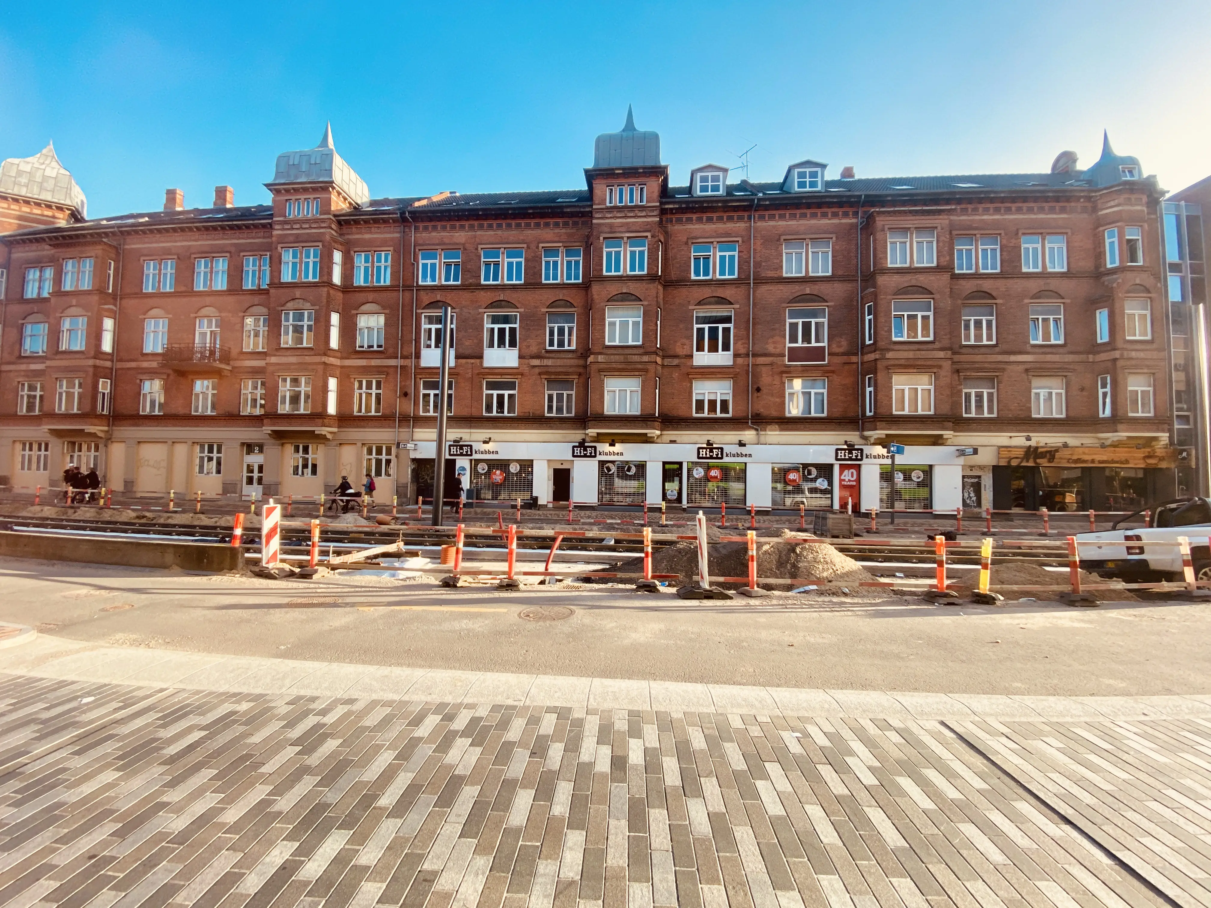 Billede af Odense Banegård Letbanestation.