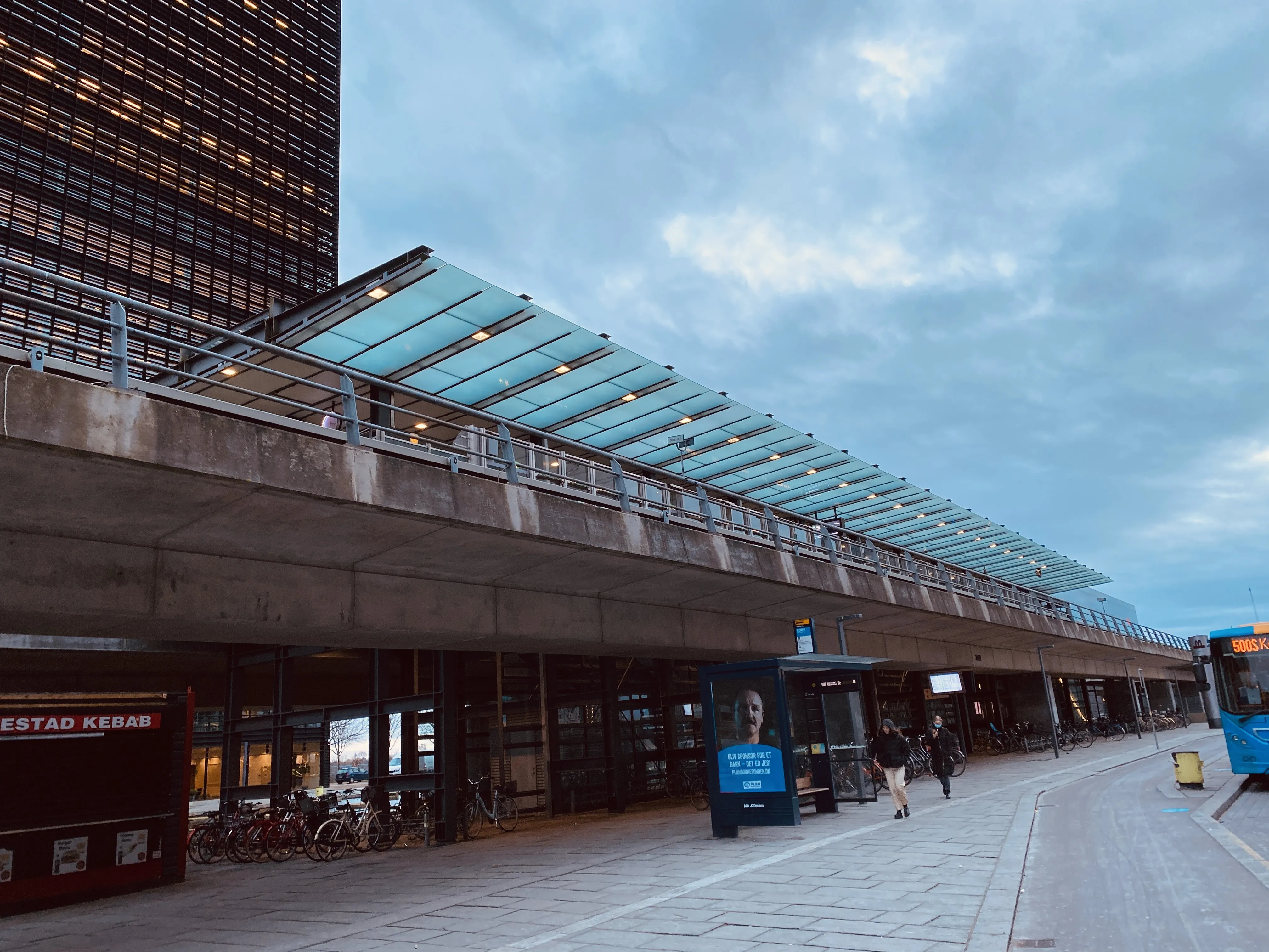 Billede af Ørestad Metrostation.