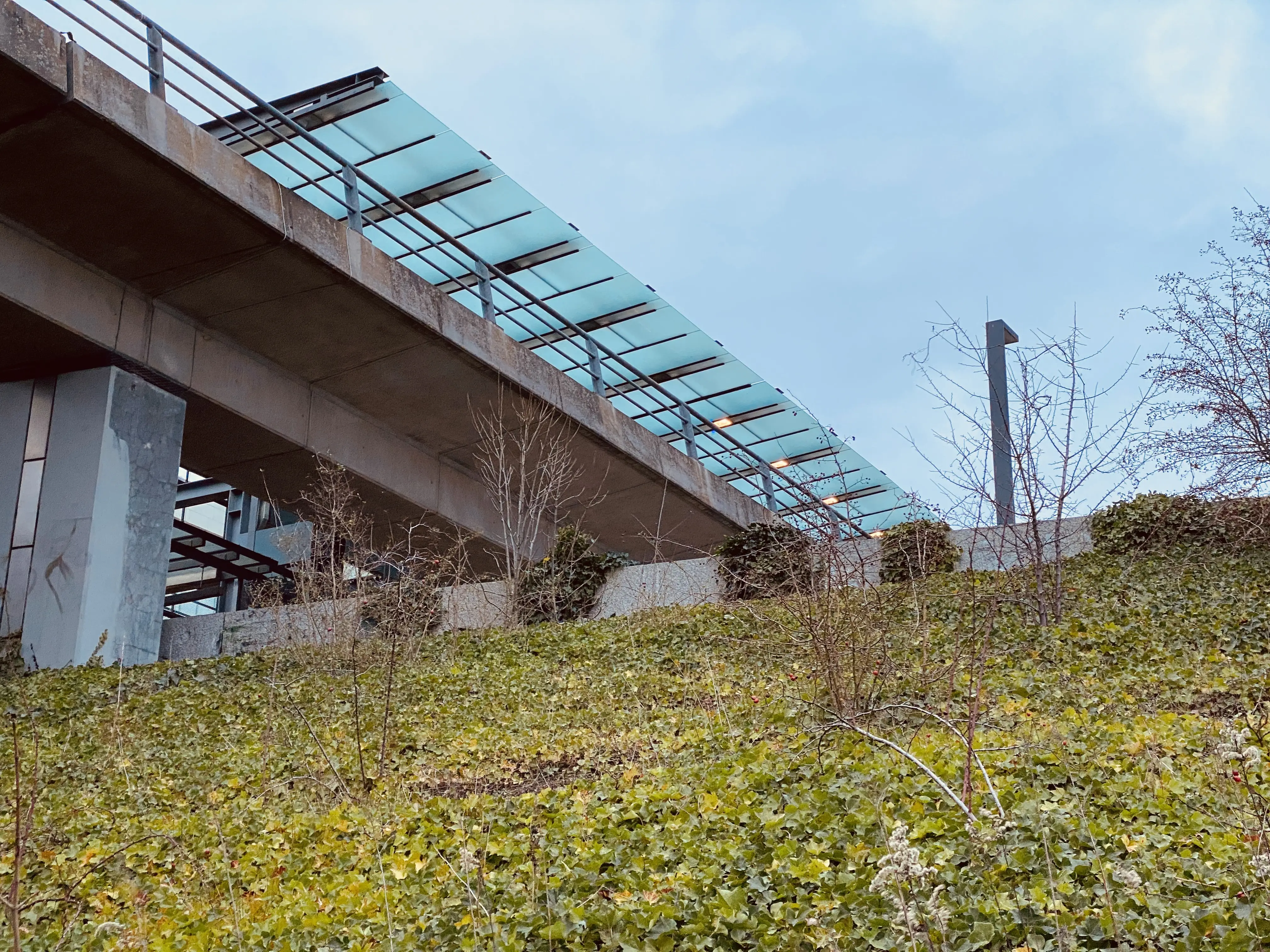 Billede af Ørestad Metrostation.
