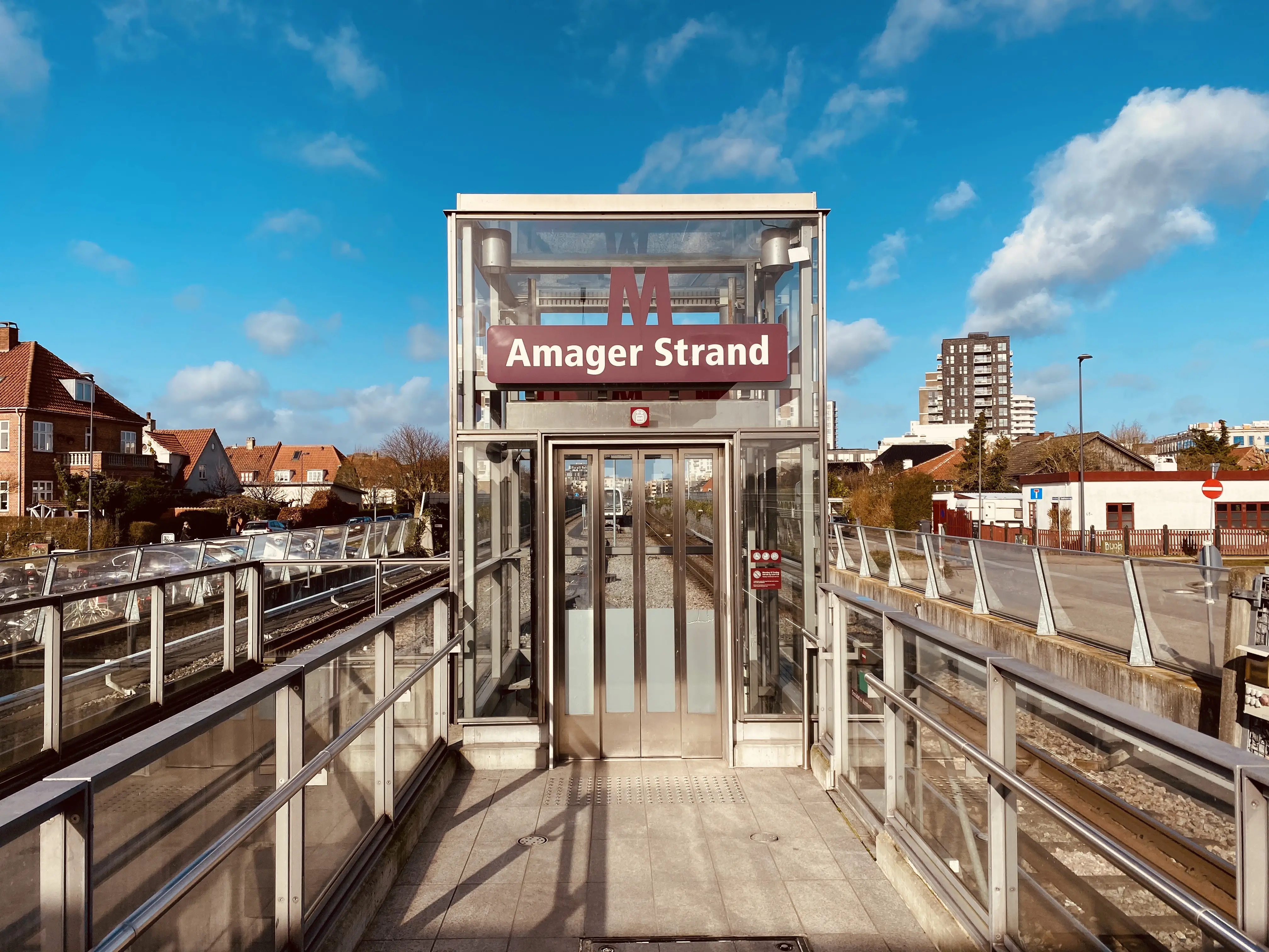 Billede af Amager Strand Metrostation. Billede af Amager Strand Metrostation.