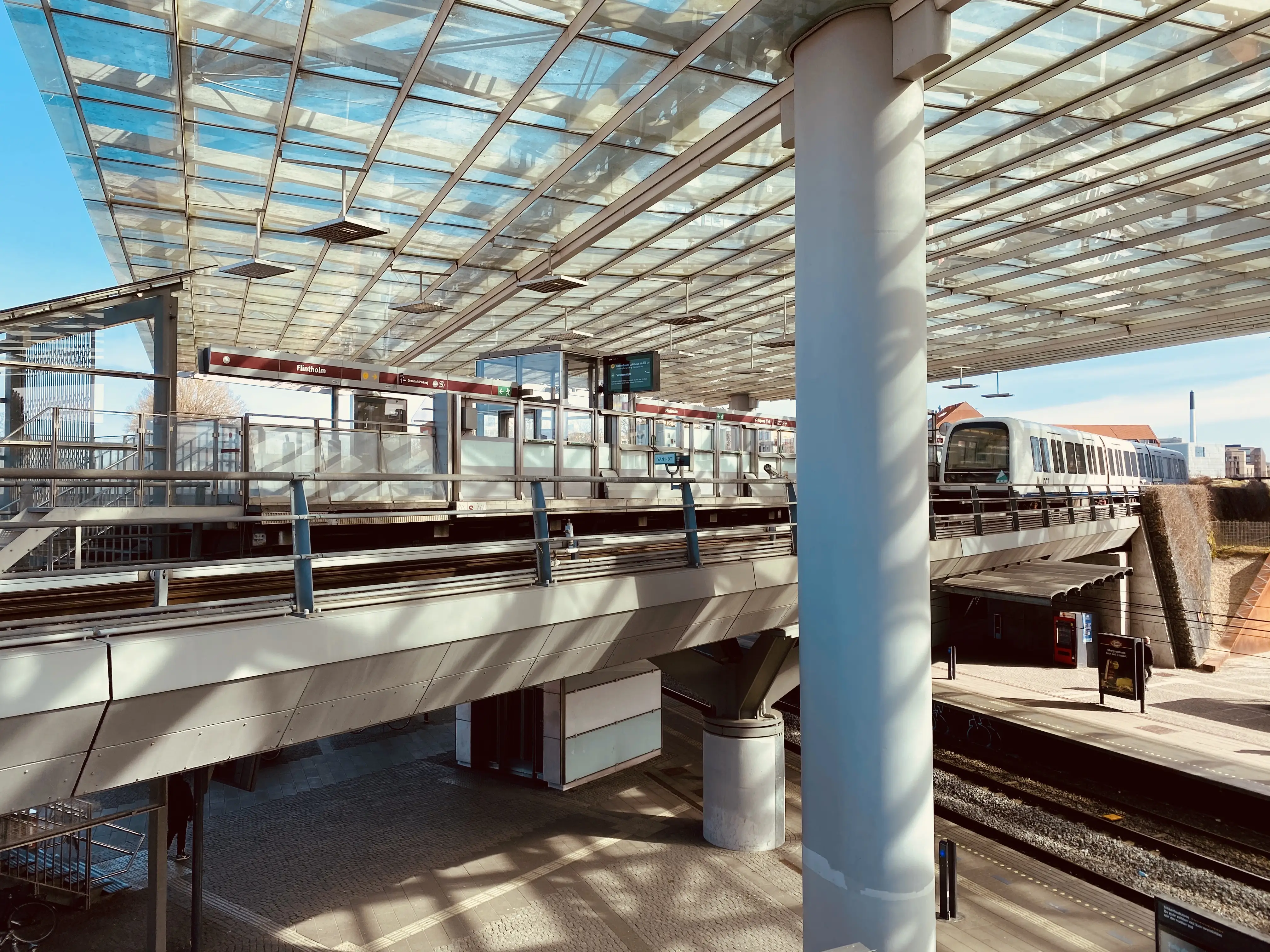 Billede af Flintholm Metrostation. Billede af Flintholm Metrostation.