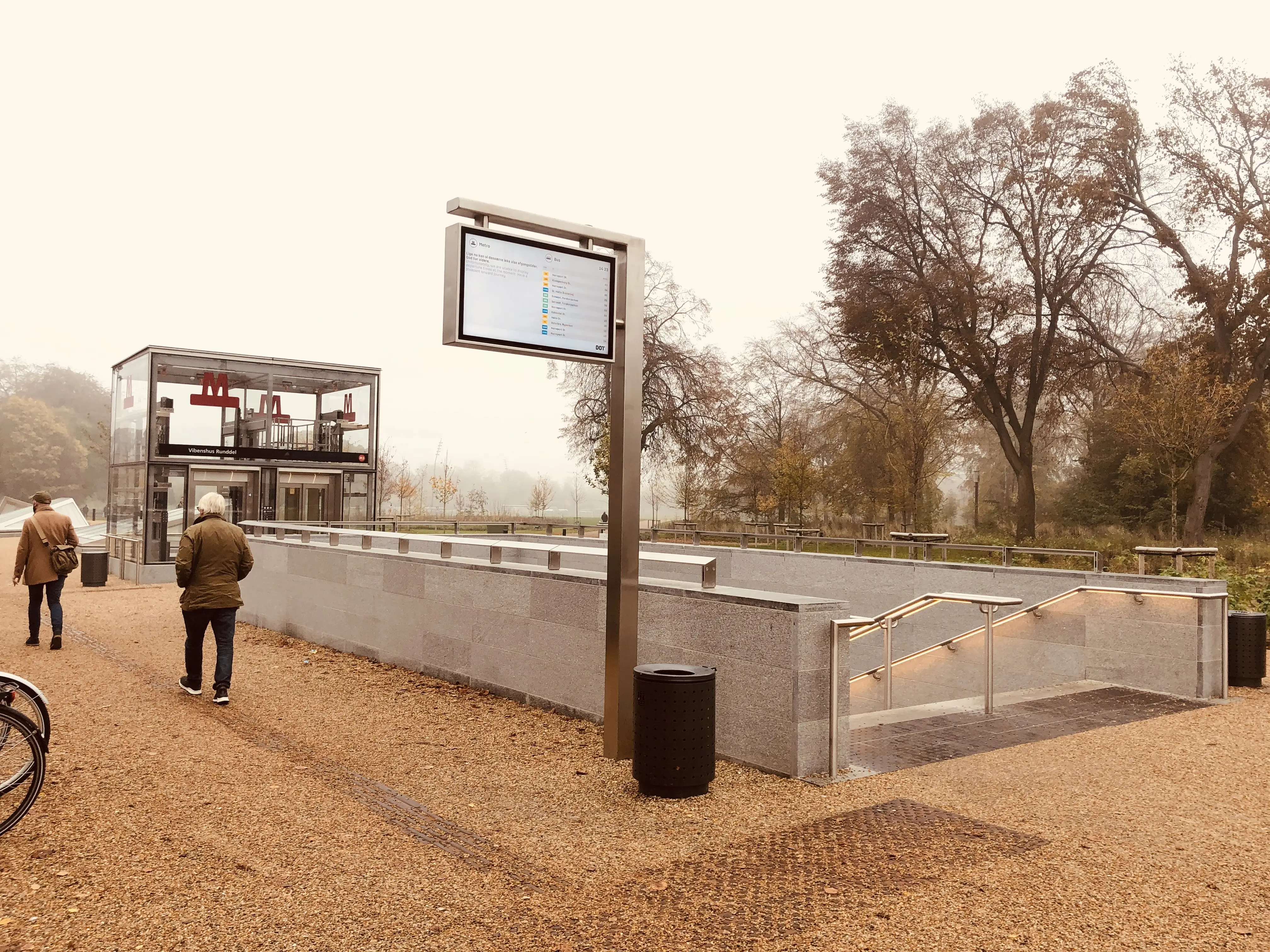 Billede af Vibenshus Runddel Metrostation.