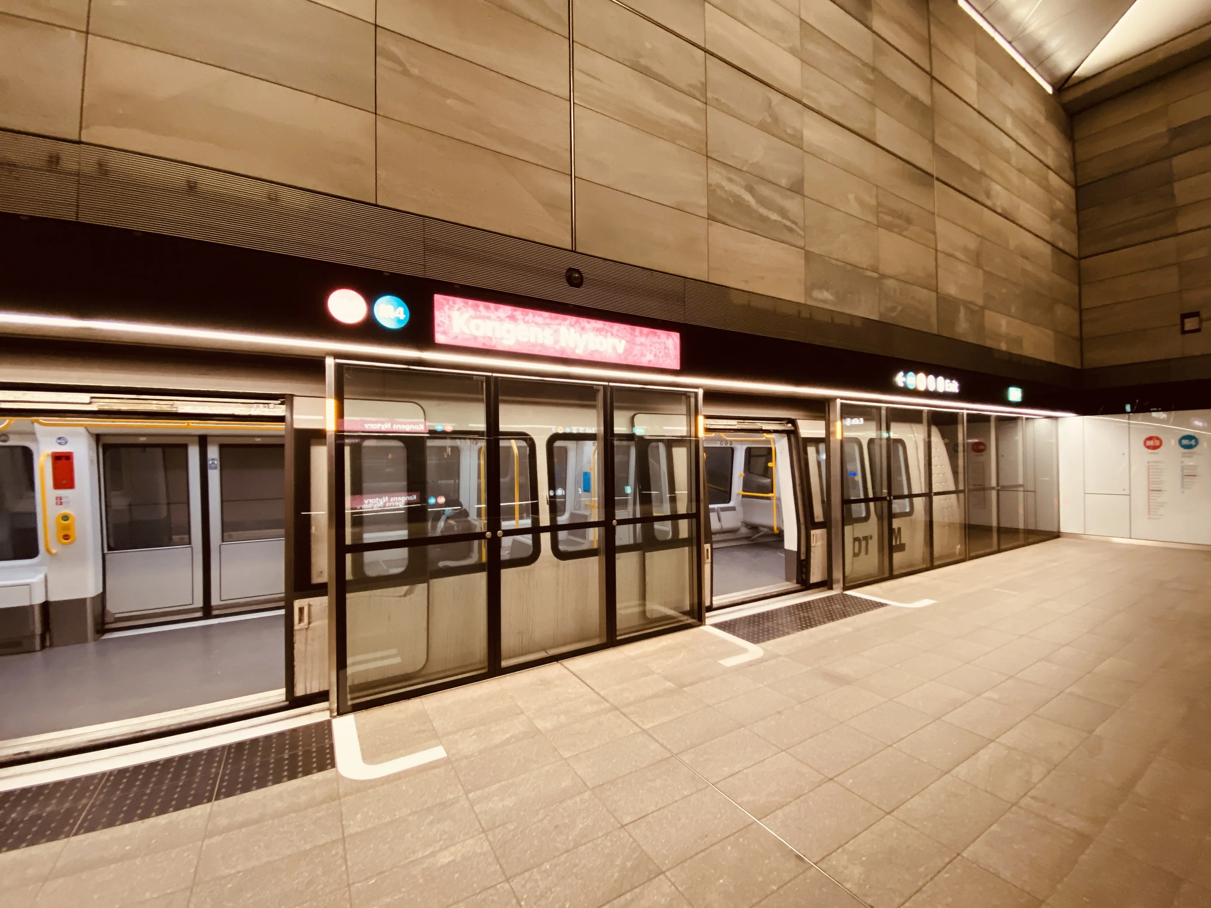 Billede af Kongens Nytorv Metrostation.