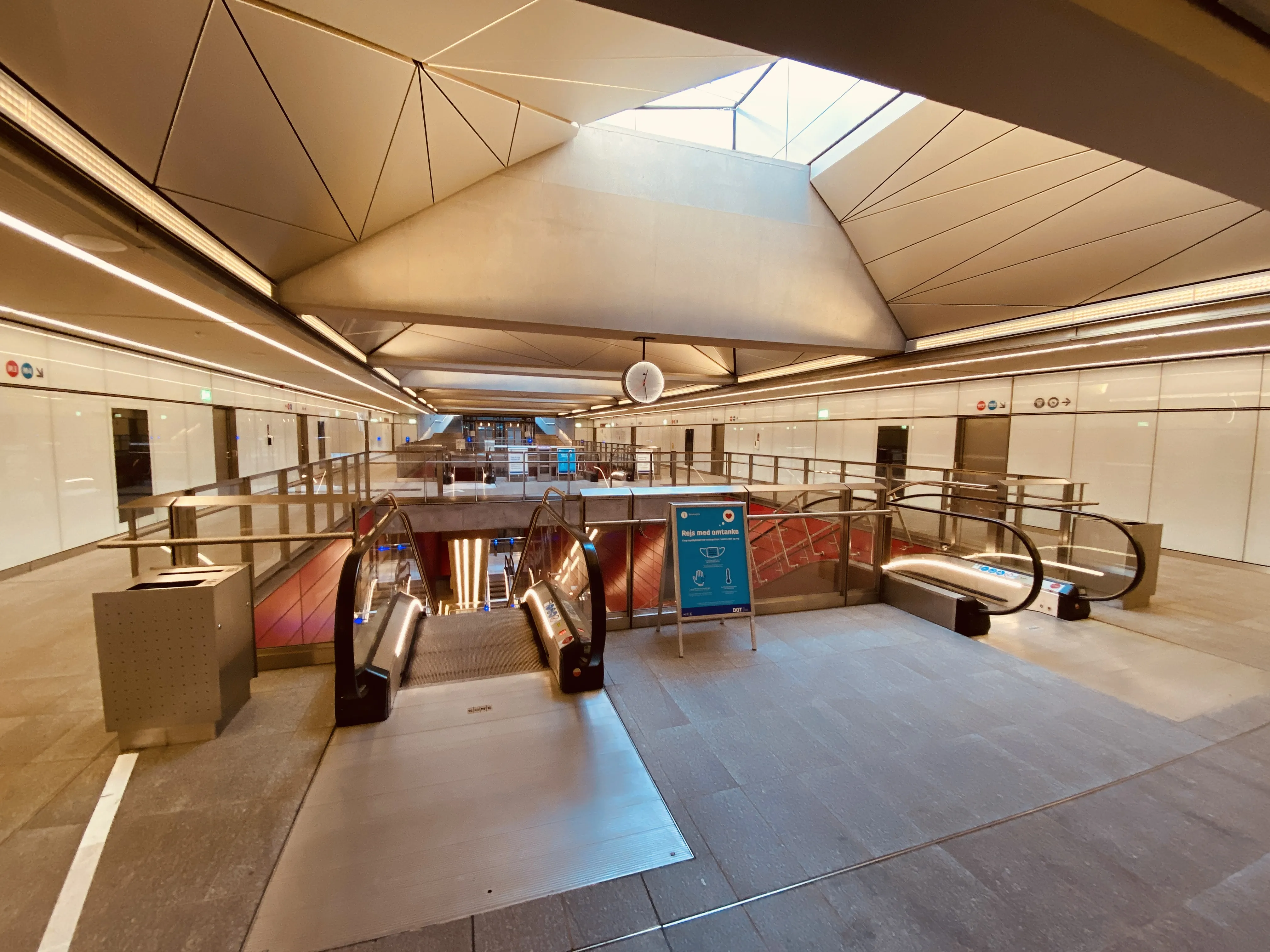 Billede af Østerport Metrostation.