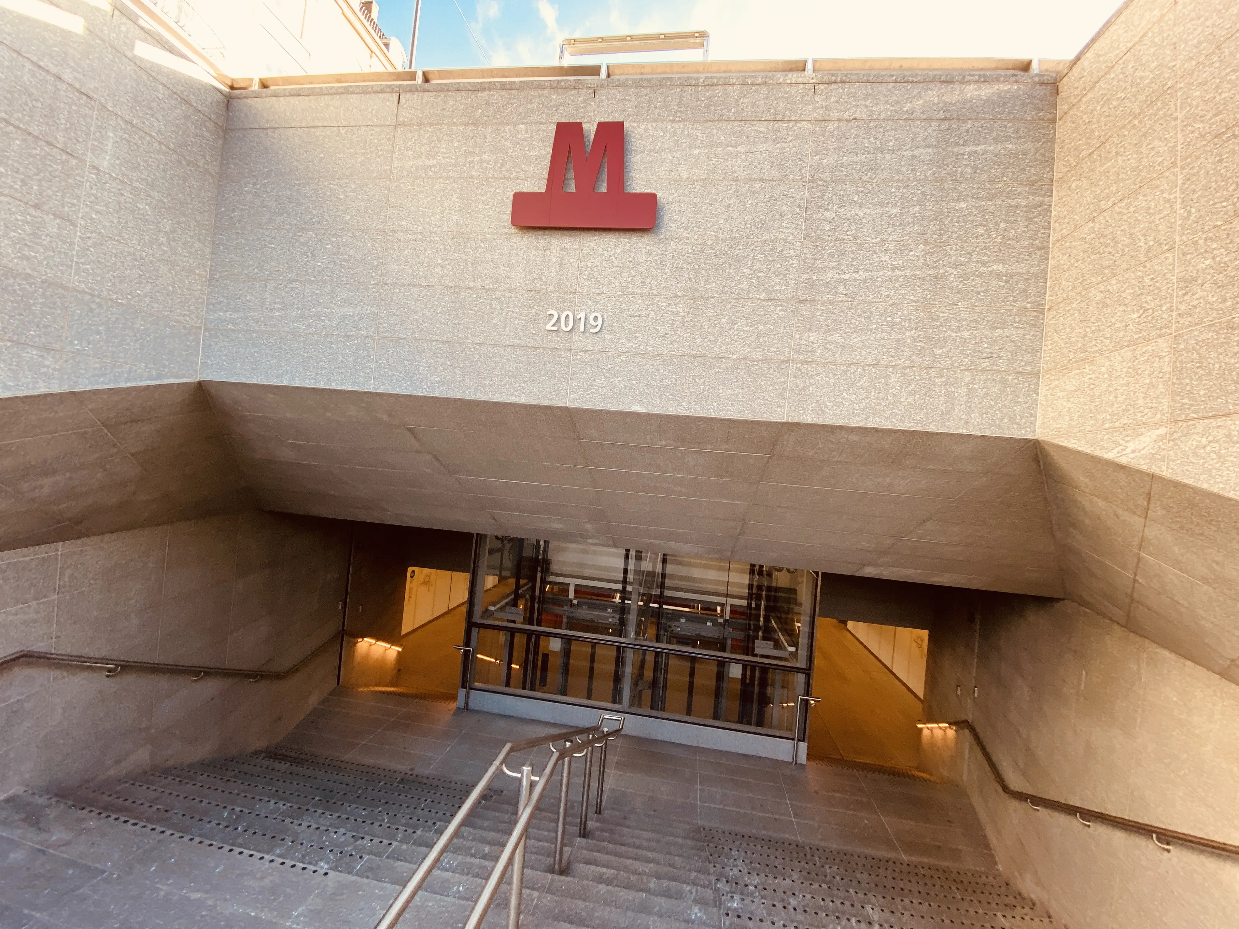 Billede af Østerport Metrostation.