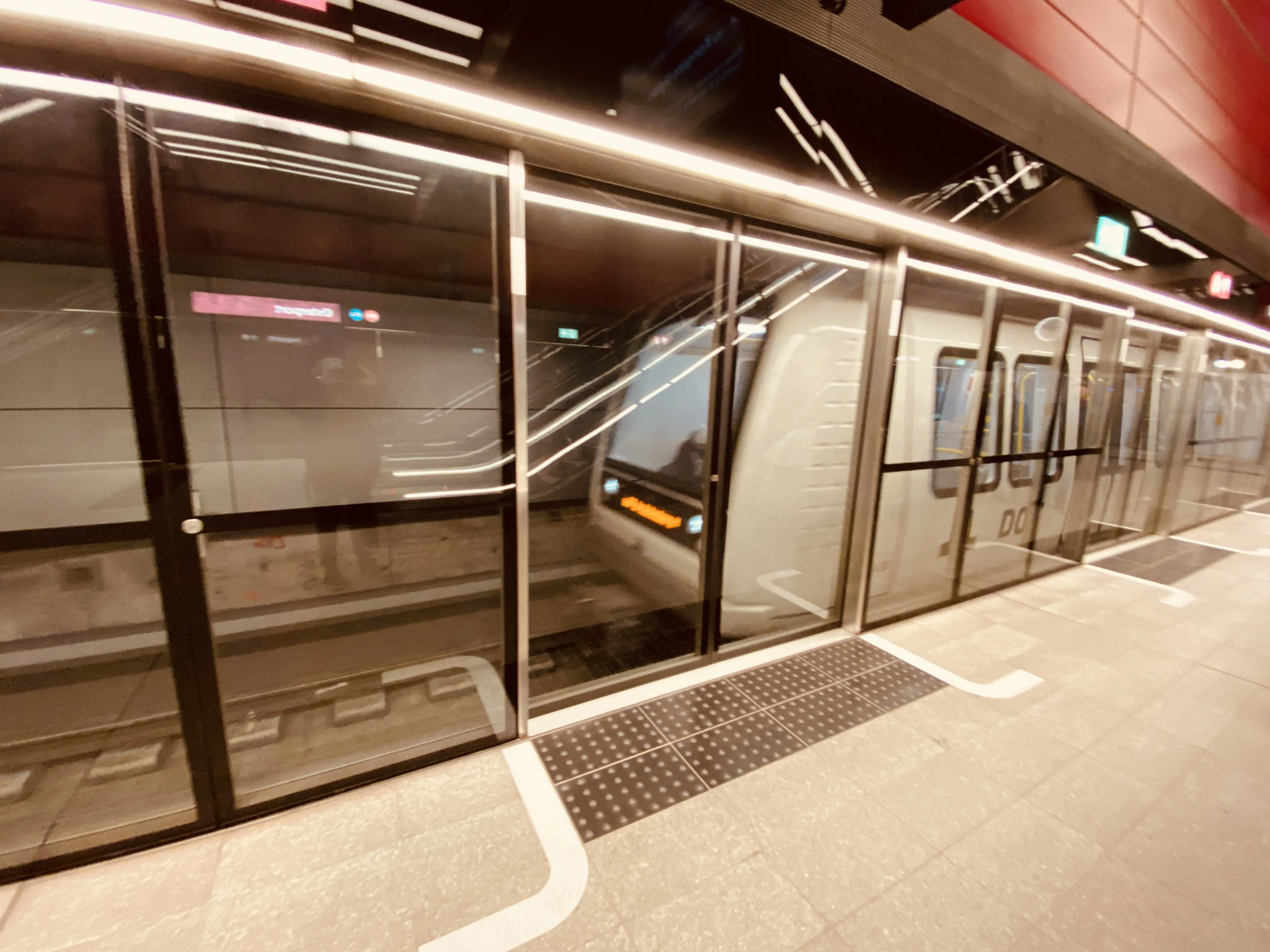 Billede af Østerport Metrostation.