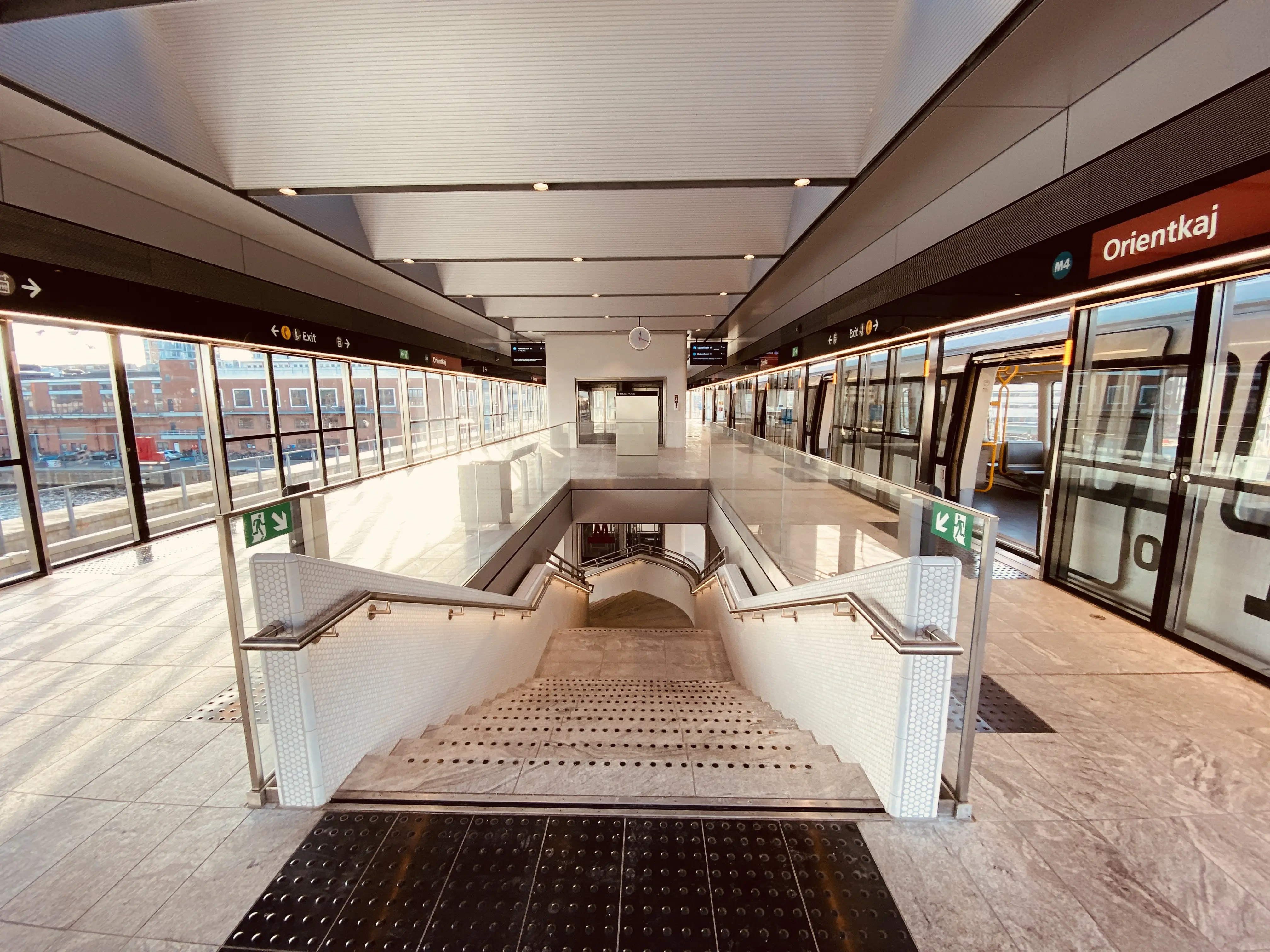 Billede af Orientkaj Metrostation.