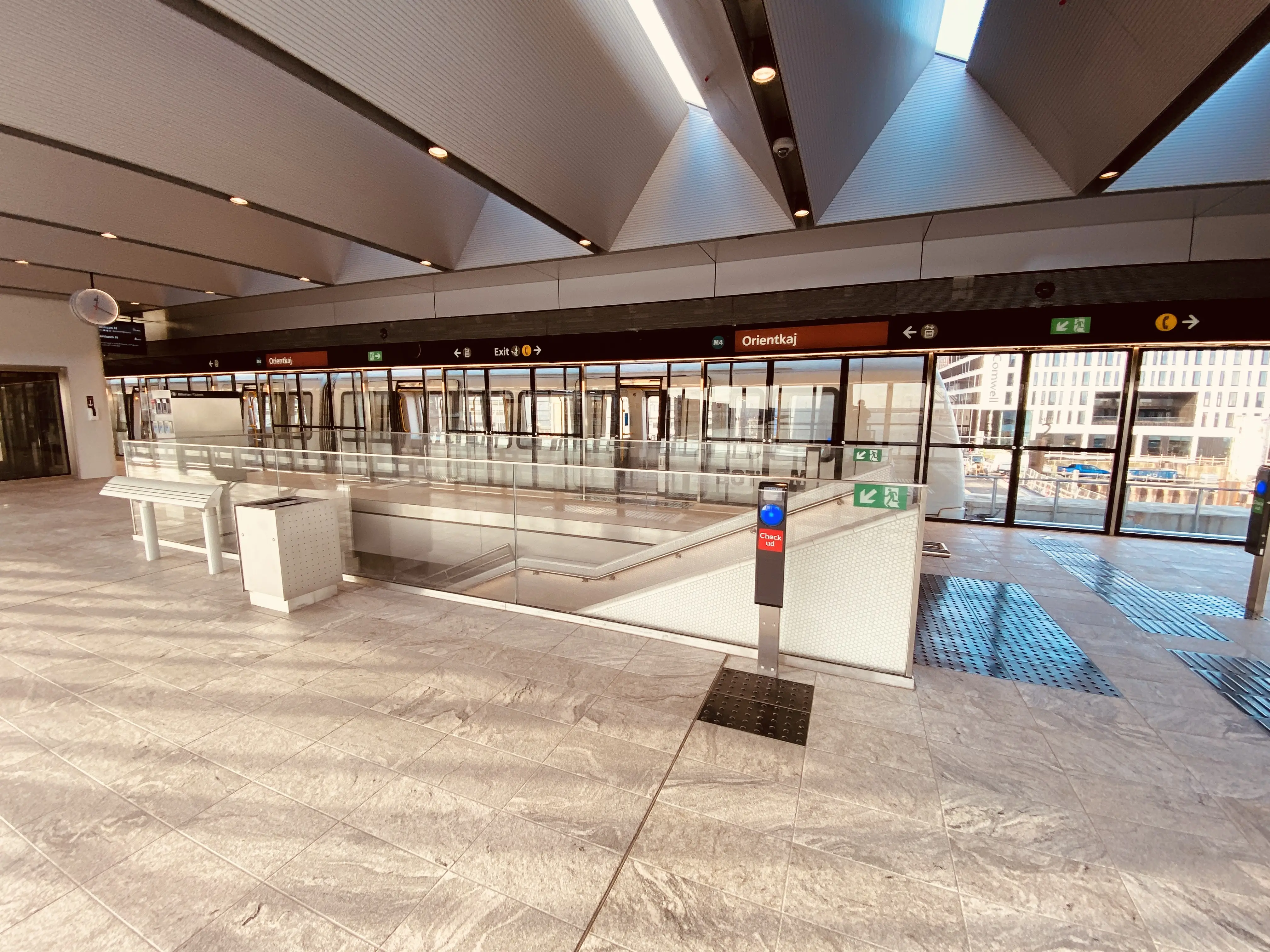 Billede af Orientkaj Metrostation.