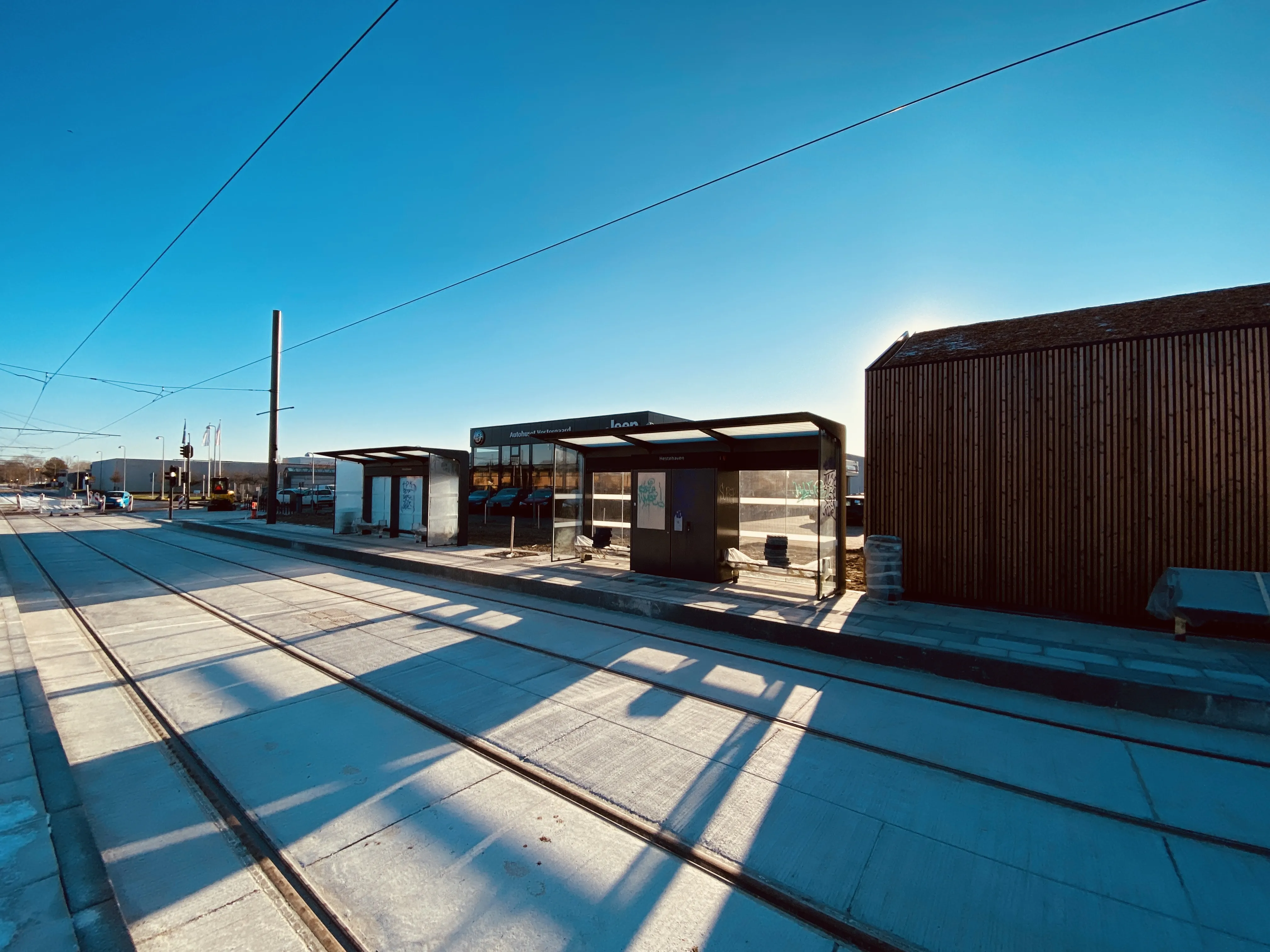 Billede af Hestehaven Letbanestation. Billede af Hestehaven Letbanestation.