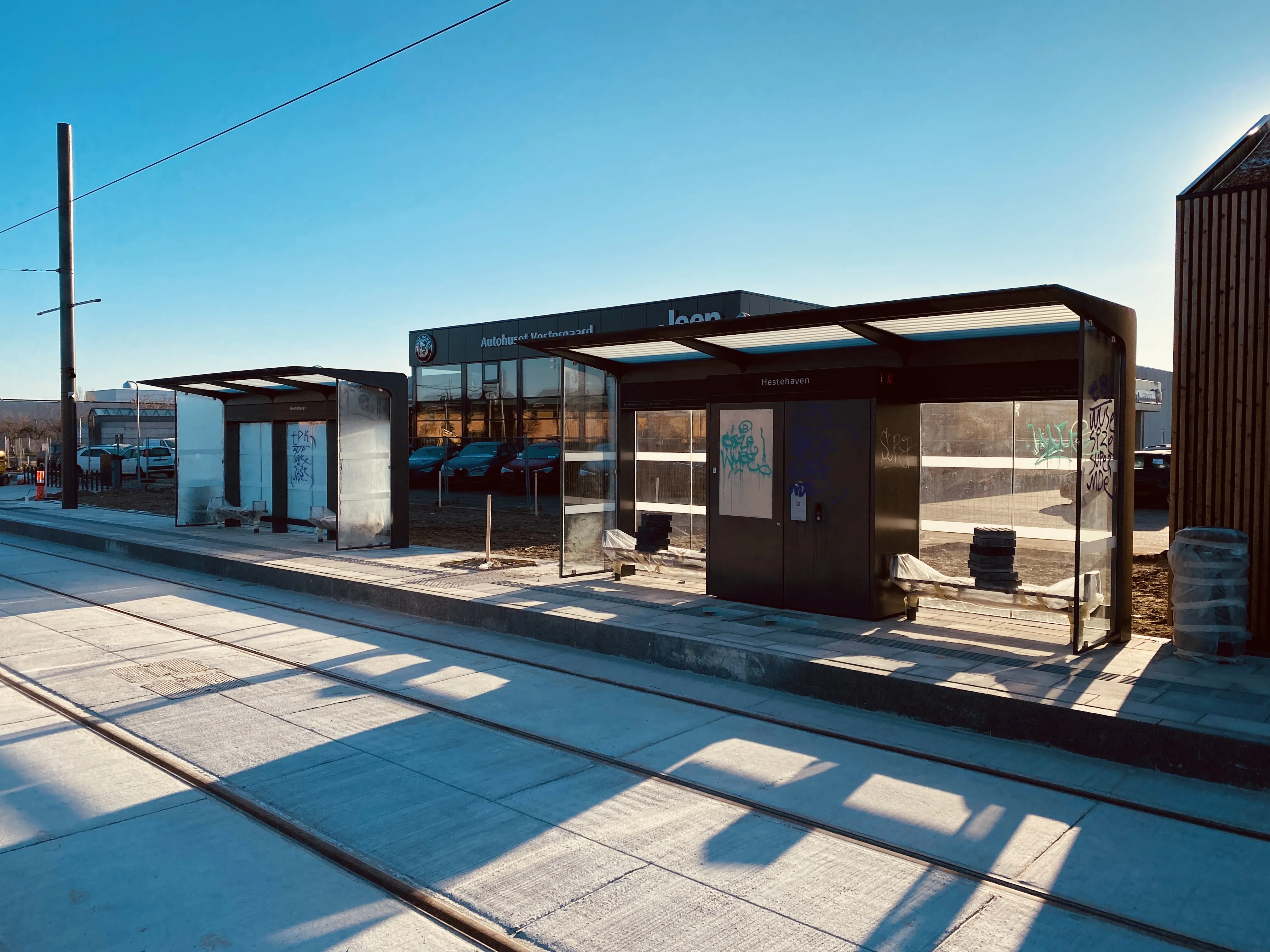 Billede af Hestehaven Letbanestation. Billede af Hestehaven Letbanestation.