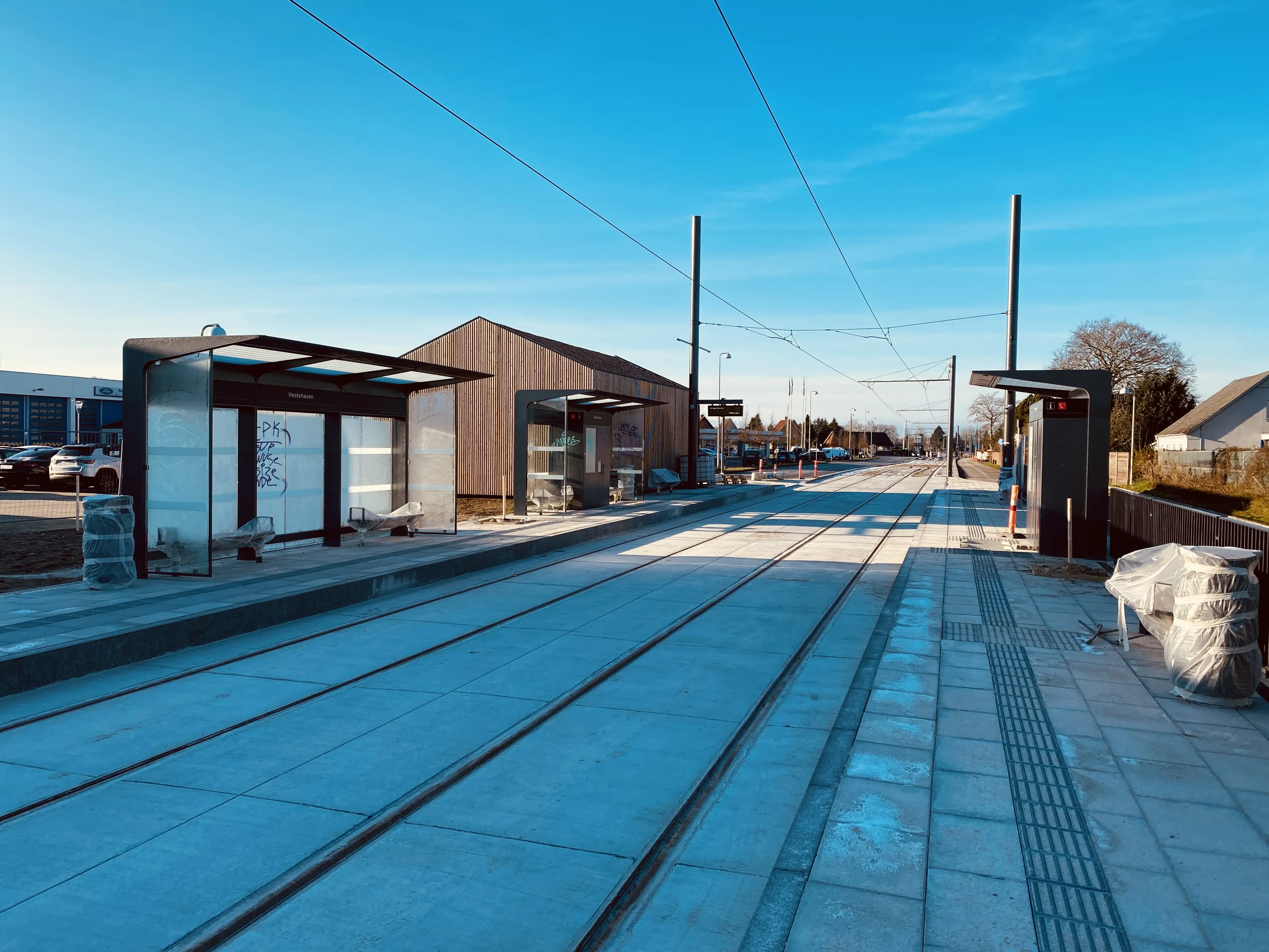 Billede af Hestehaven Letbanestation. Billede af Hestehaven Letbanestation.