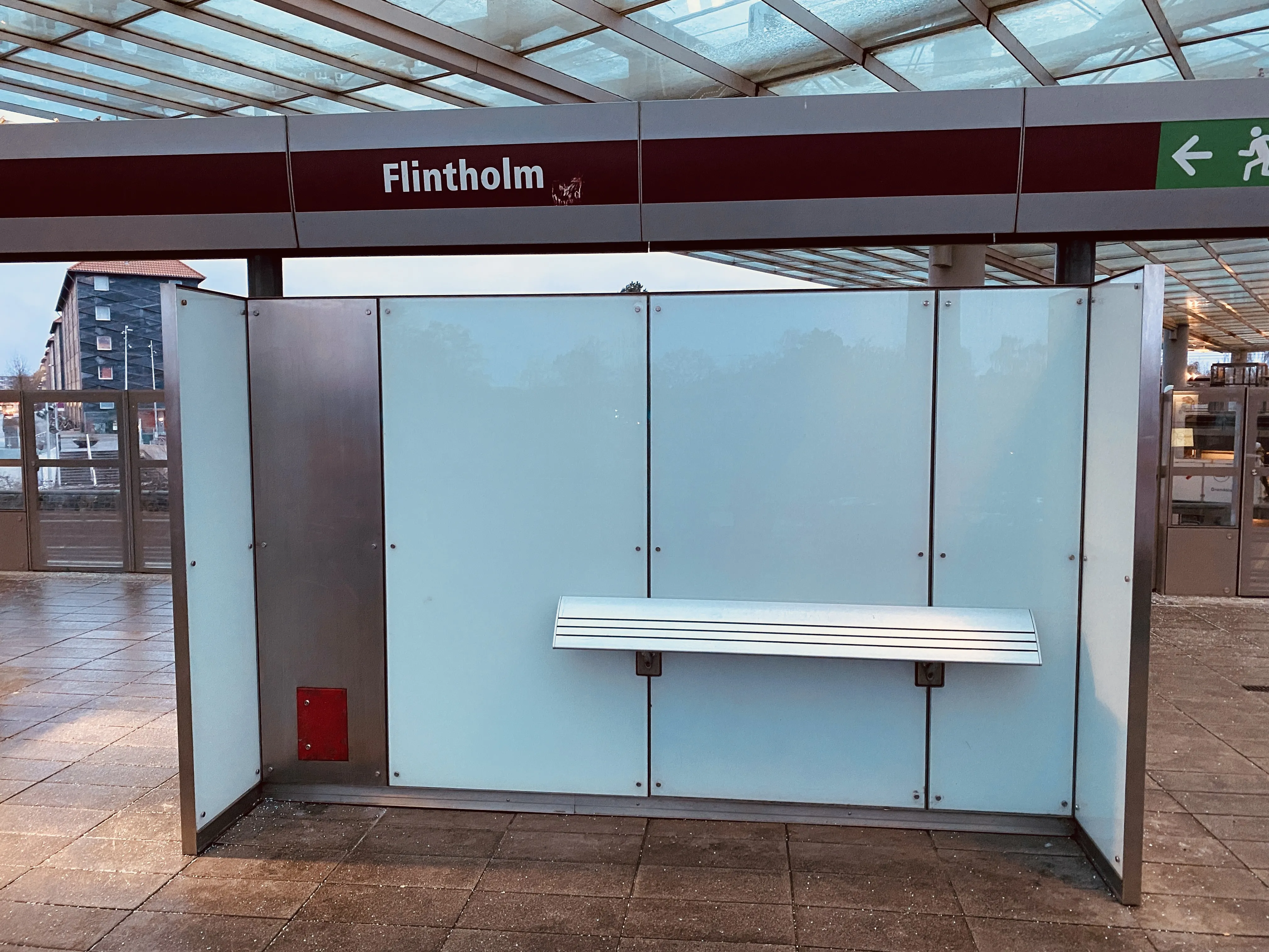 Billede af Flintholm Metrostation. Billede af Flintholm Metrostation.