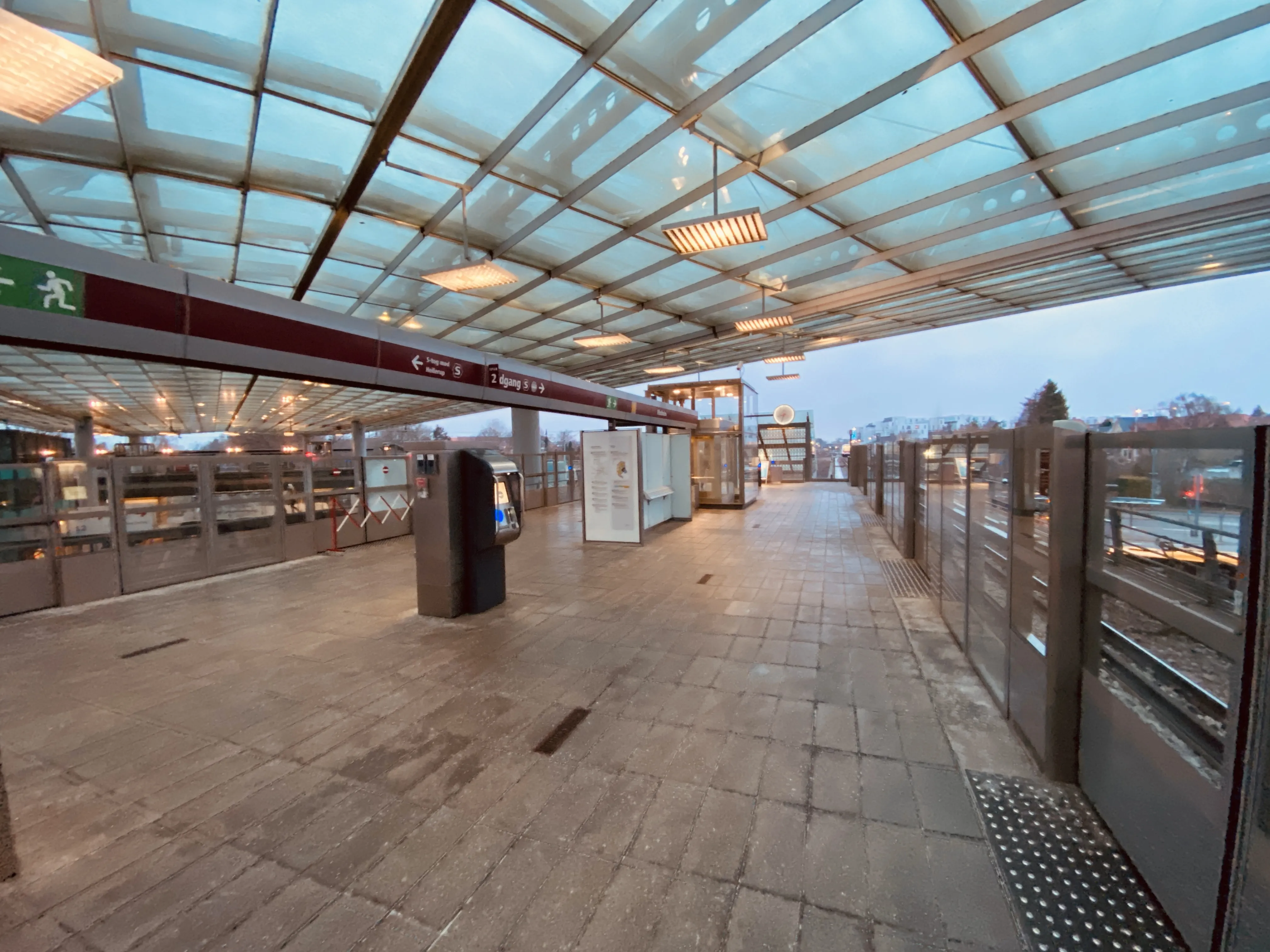 Billede af Flintholm Metrostation. Billede af Flintholm Metrostation.