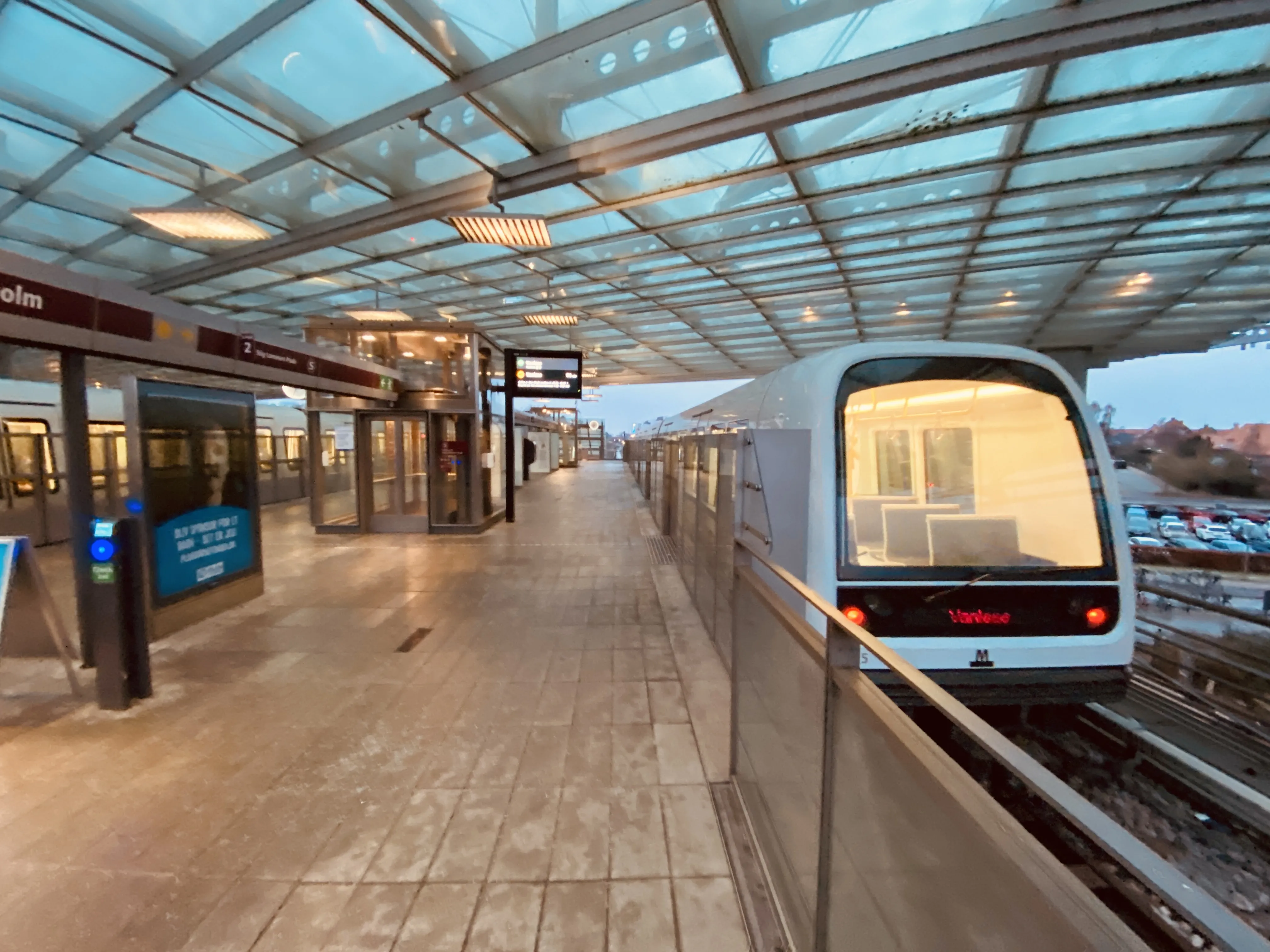 Billede af Flintholm Metrostation. Billede af Flintholm Metrostation.