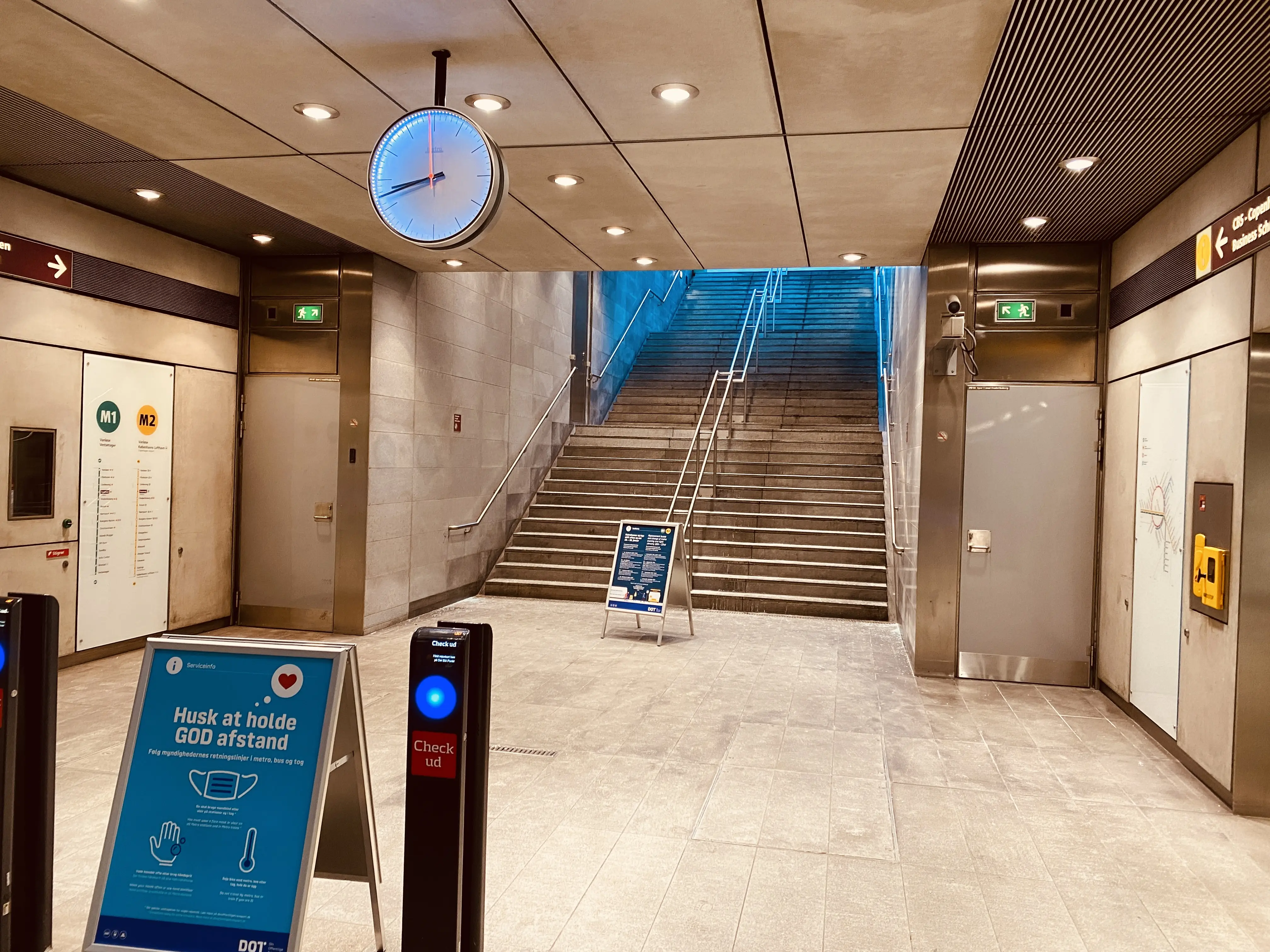 Billede af Fasanvej Metrostation. Billede af Fasanvej Metrostation.