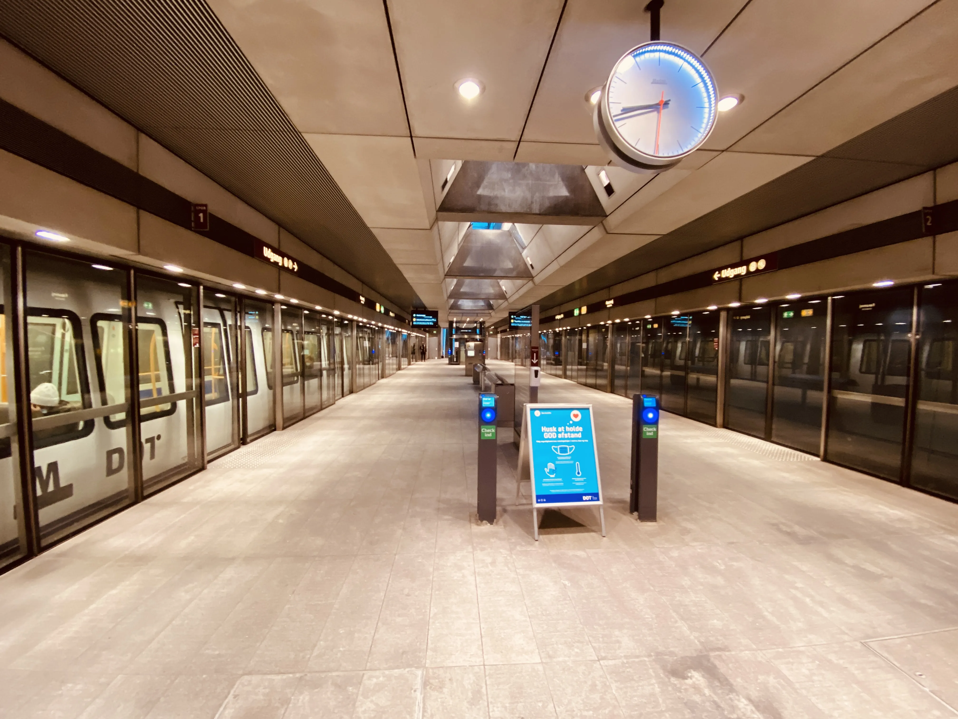 Billede af Fasanvej Metrostation. Billede af Fasanvej Metrostation.