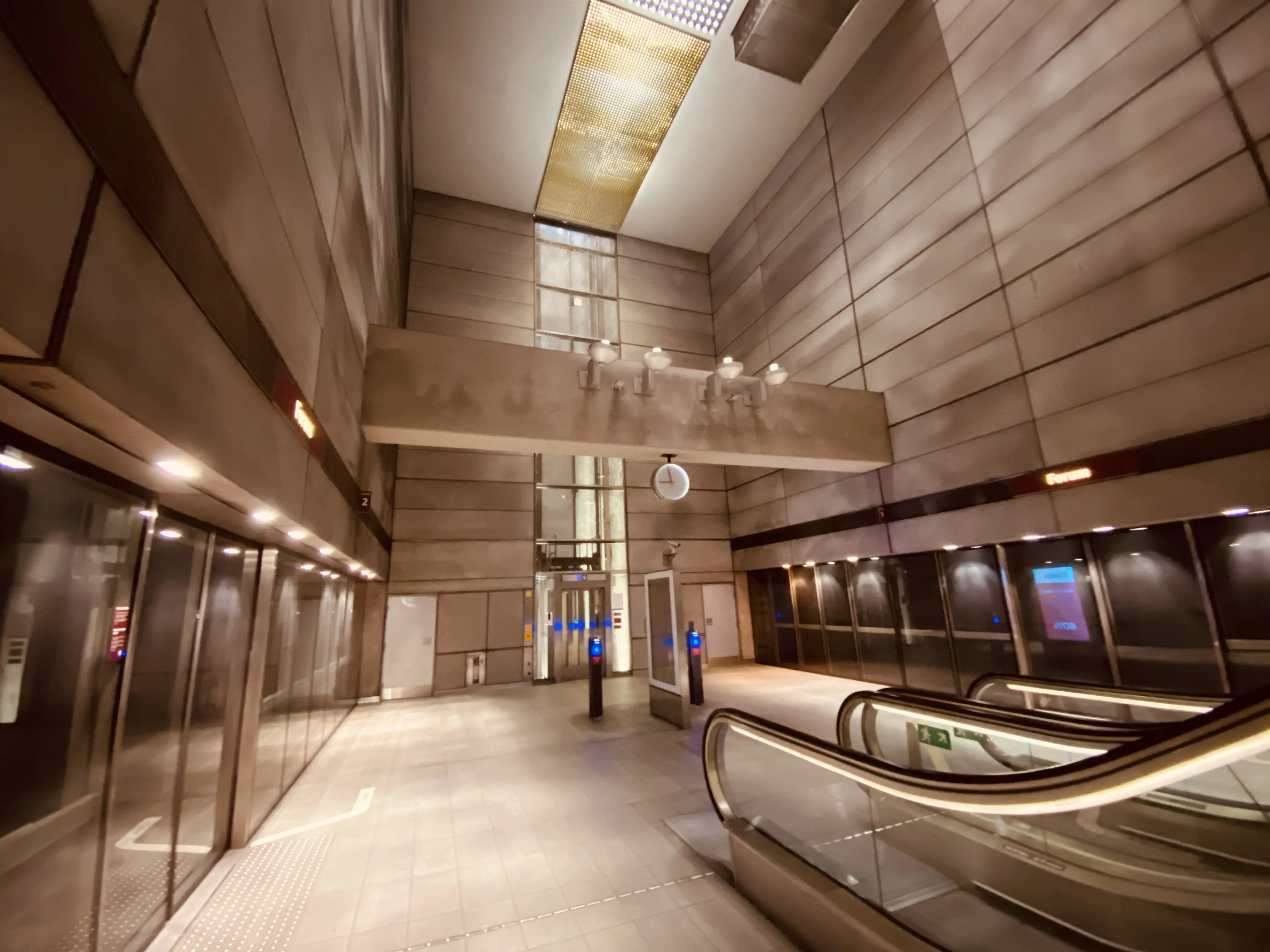 Billede af Forum Metrostation. Billede af Forum Metrostation.