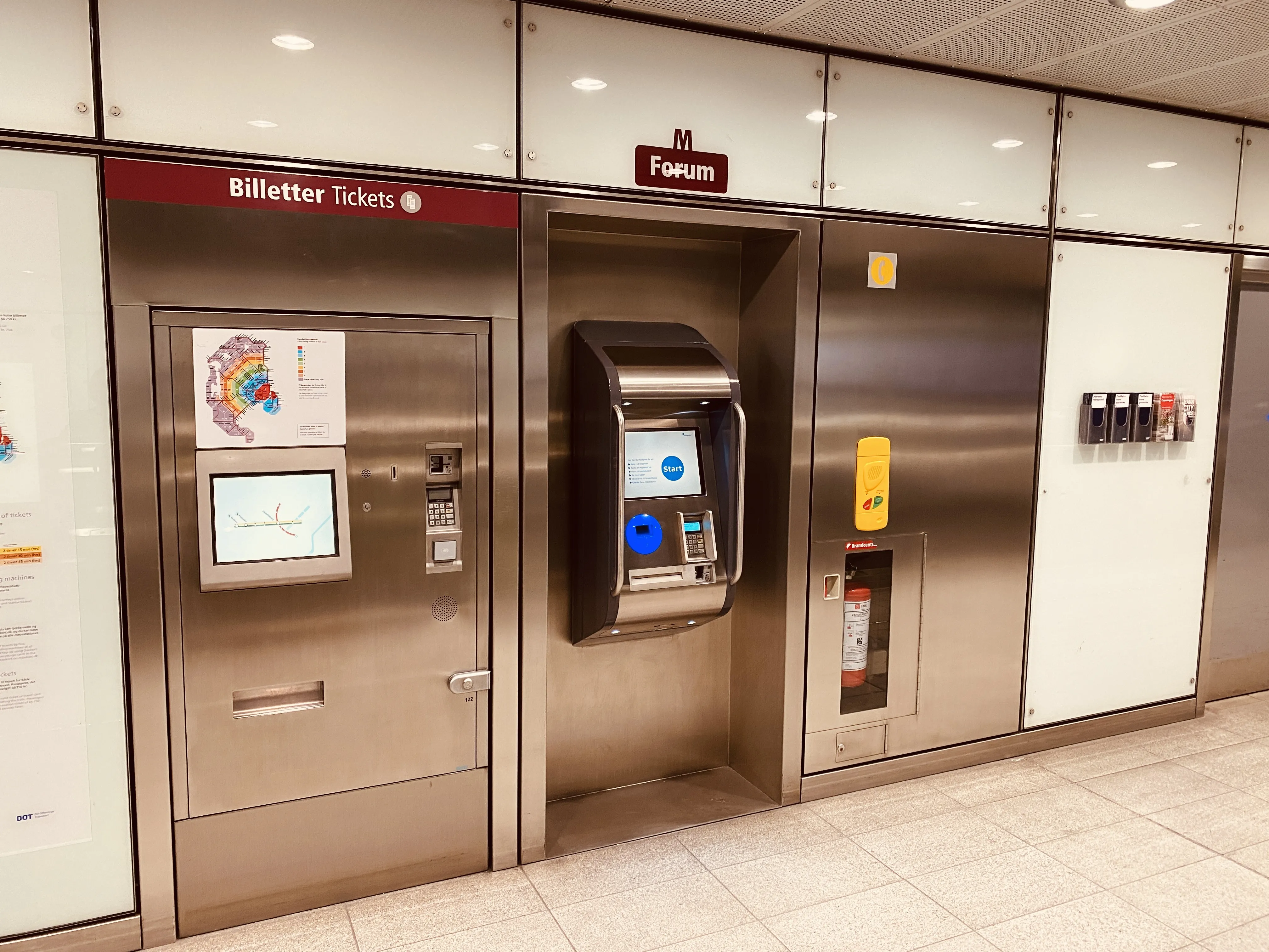 Billede af Forum Metrostation. Billede af Forum Metrostation.