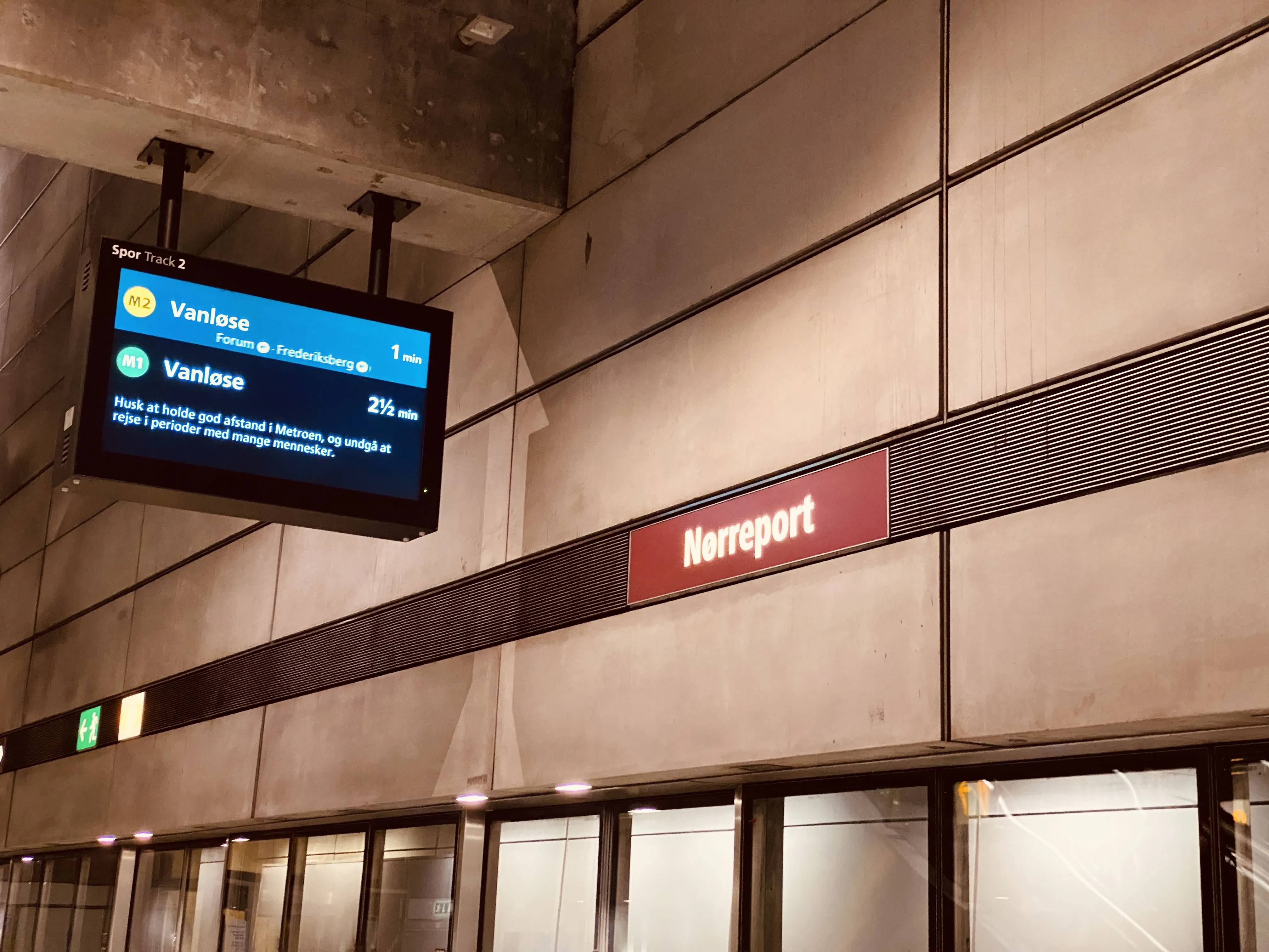 Billede af Nørreport Metrostation. Billede af Nørreport Metrostation.