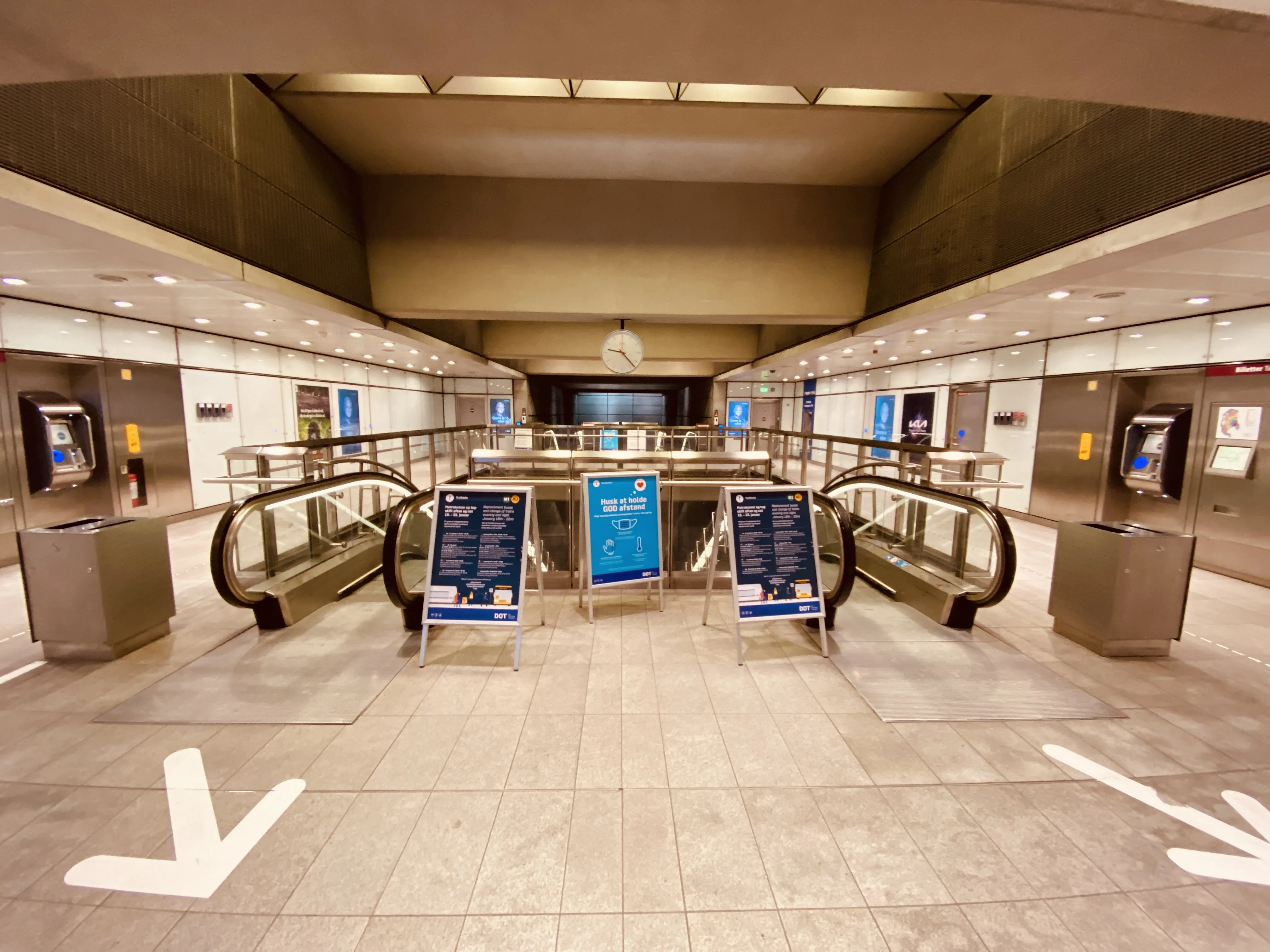 Billede af Christianshavn Metrostation.