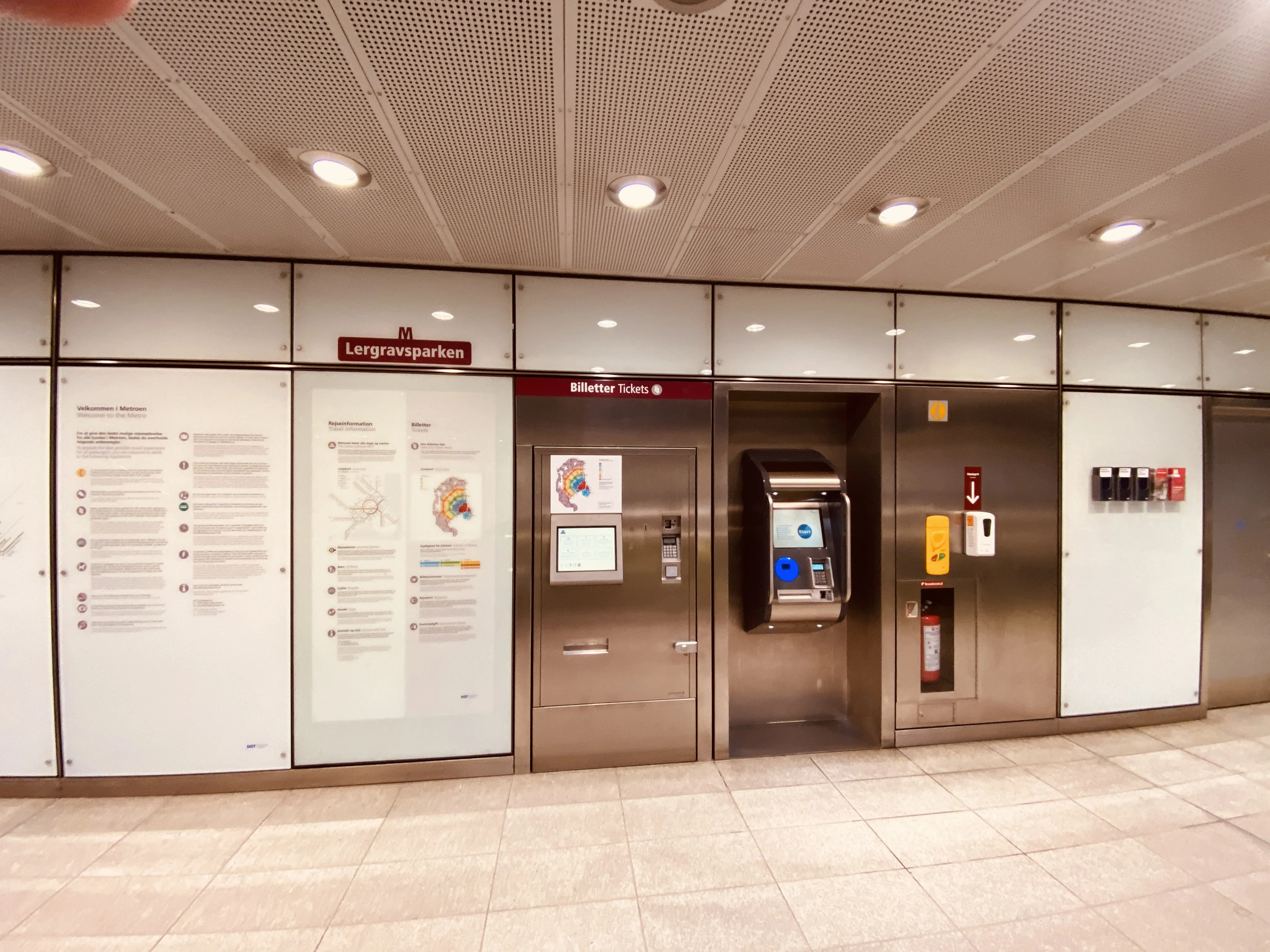 Billede af Lergravsparken Metrostation. Billede af Lergravsparken Metrostation.