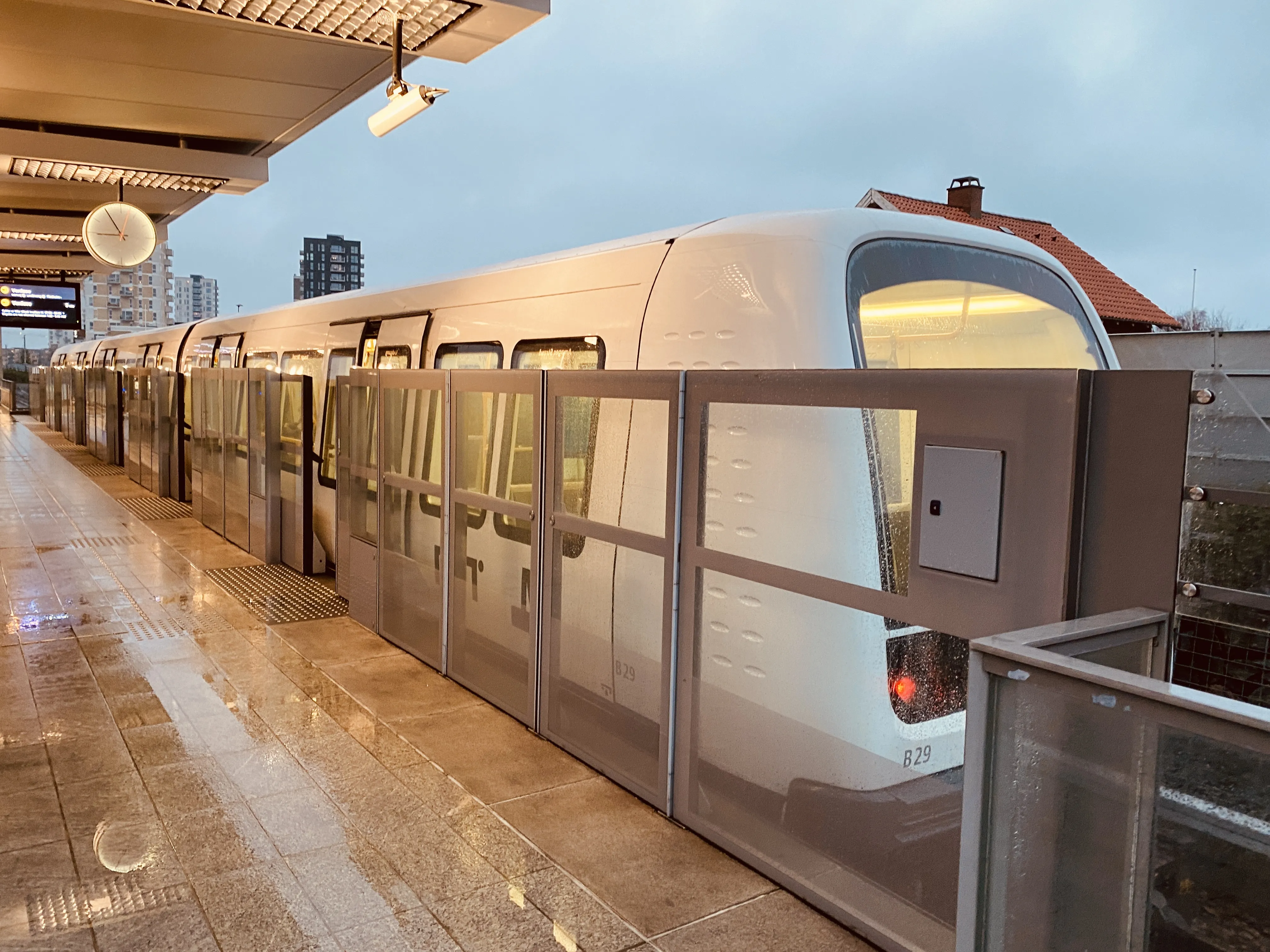 Billede af Amager Strand Metrostation. Billede af Amager Strand Metrostation.