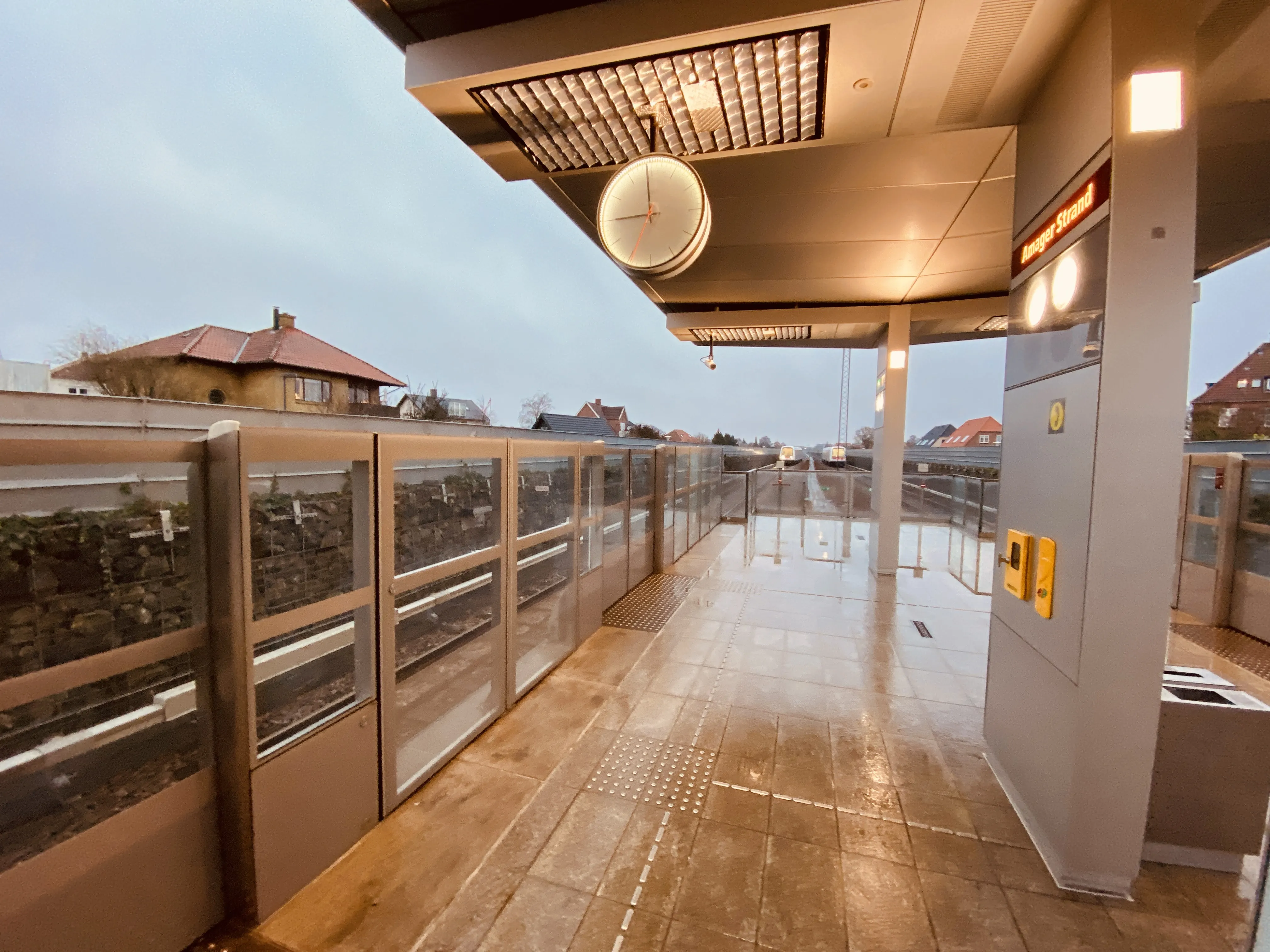 Billede af Amager Strand Metrostation. Billede af Amager Strand Metrostation.